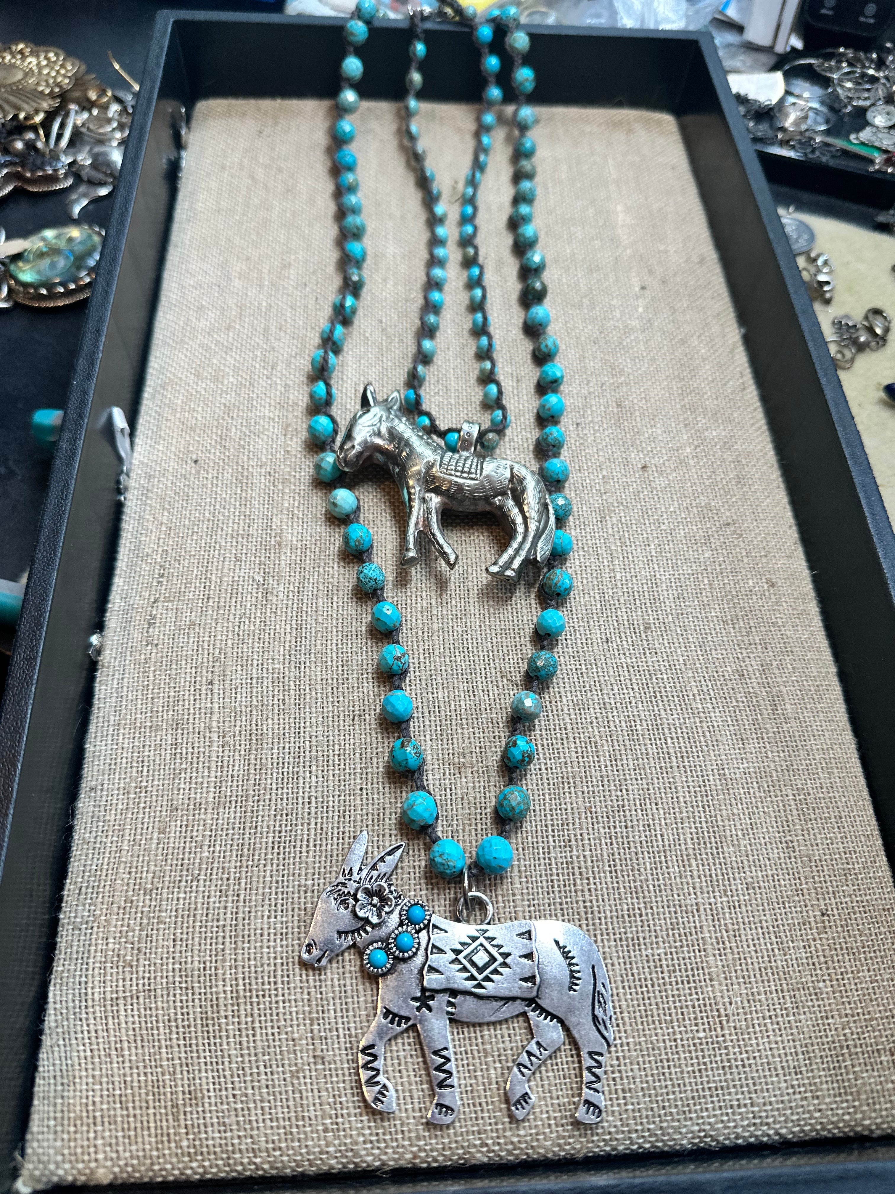 Turquoise Burros