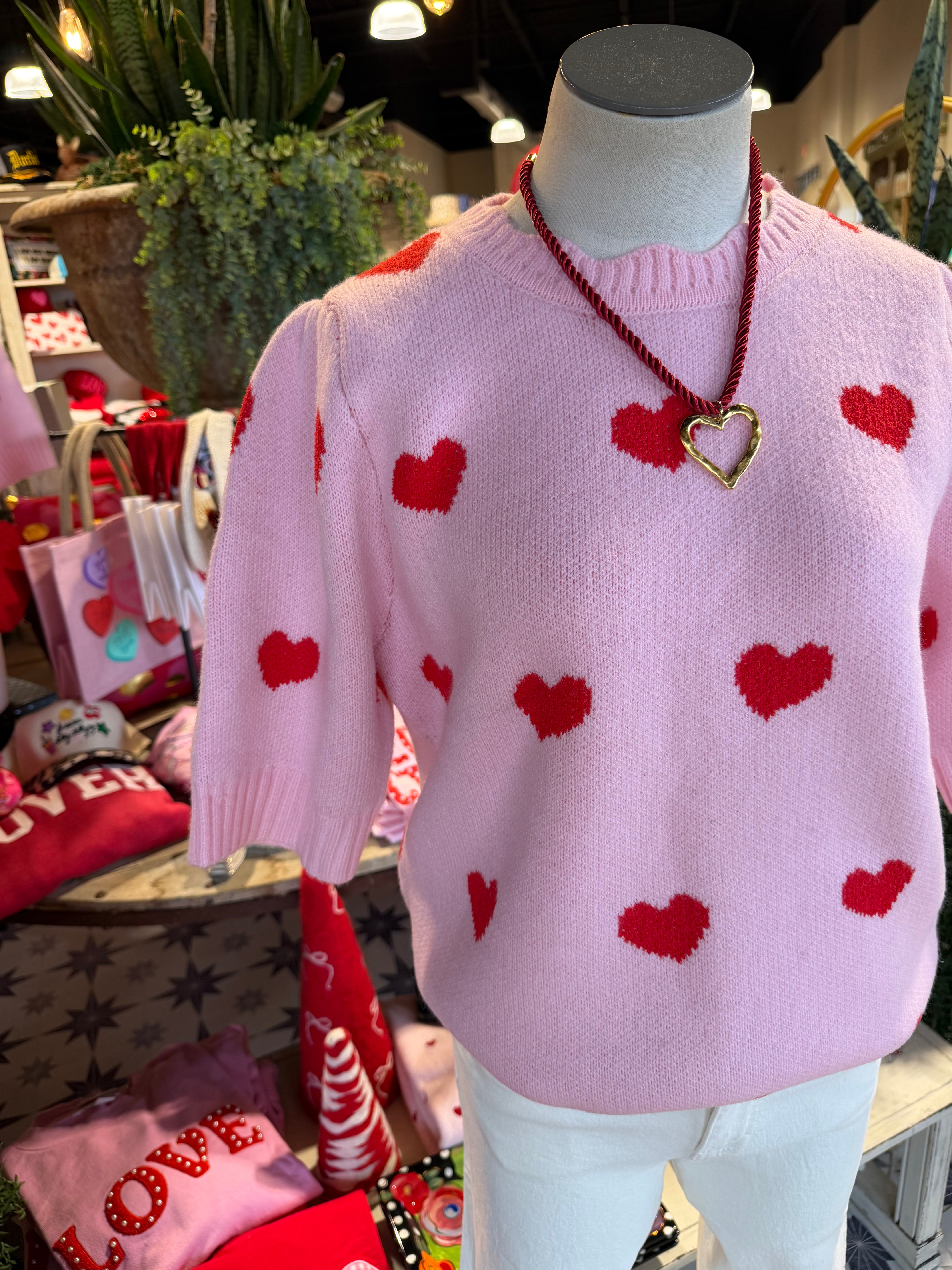 Karma Heart Sweater