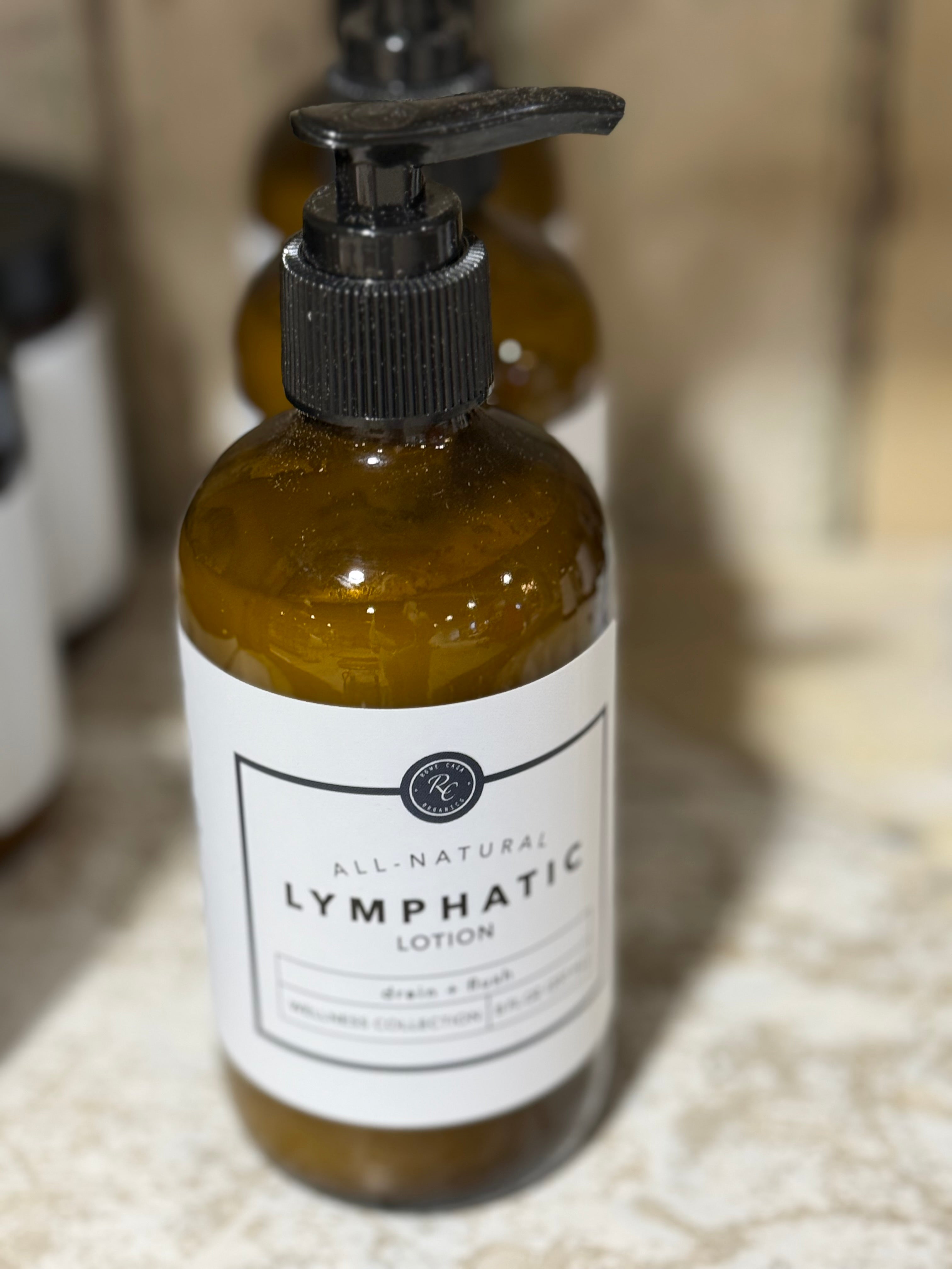 Lymphatic Lotion 8 oz