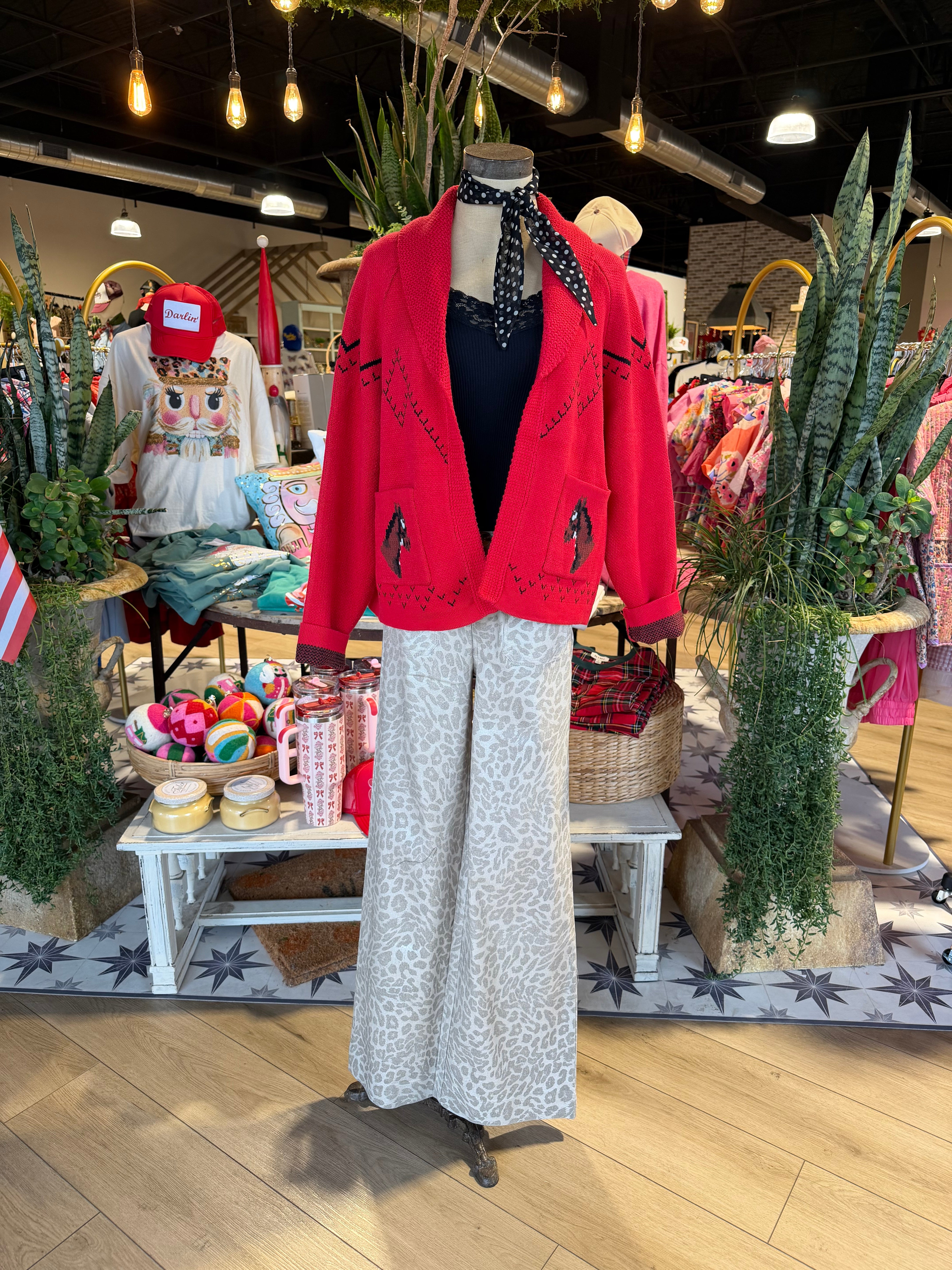 Brianna Leopard Pants