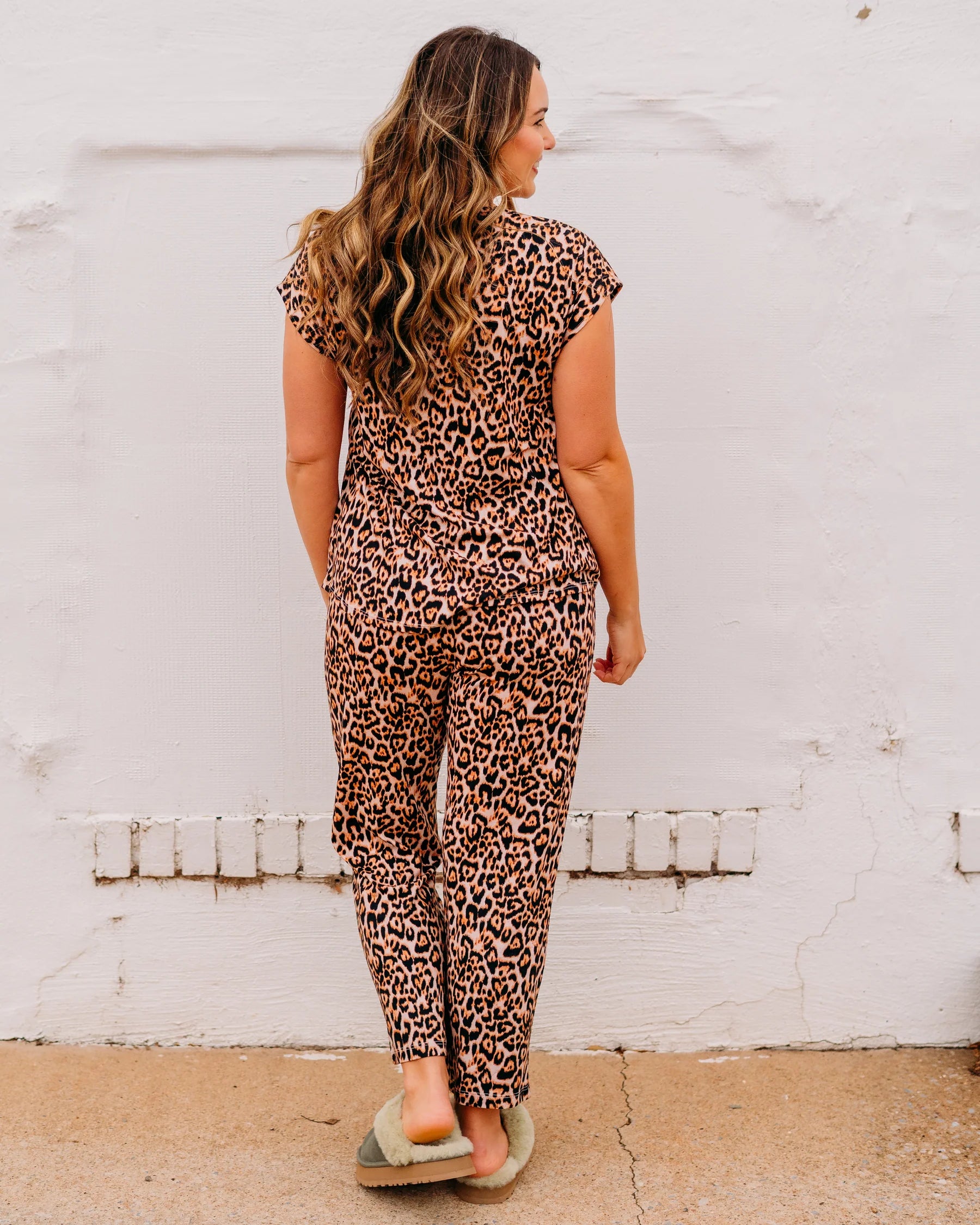 Bobbie Leopard Crop Set