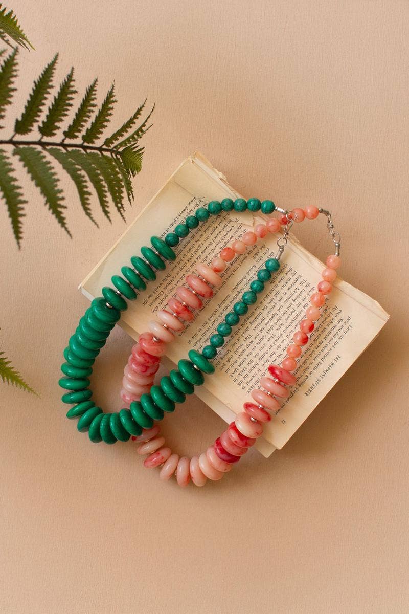 Kale Bead Necklace