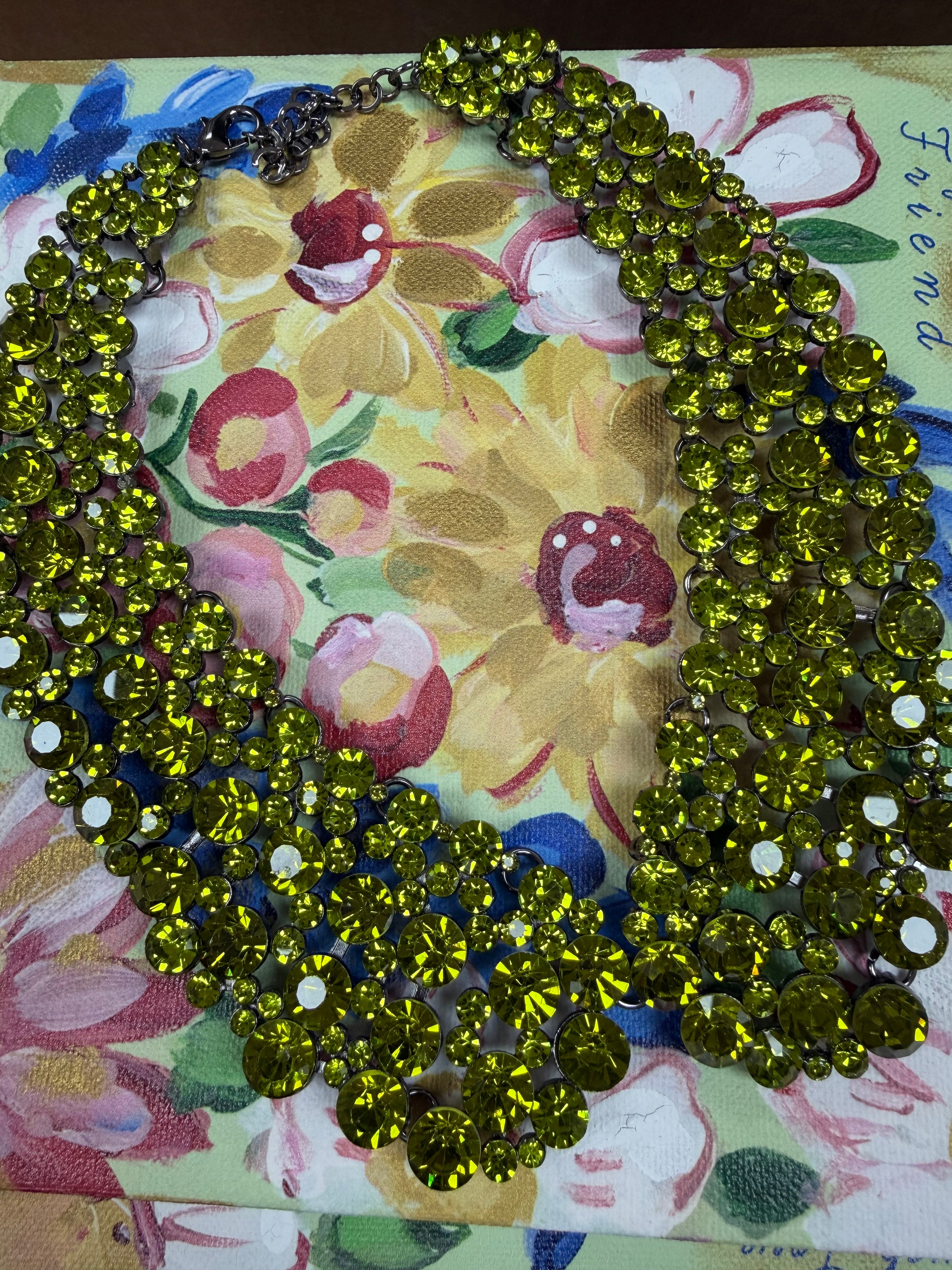 Crystal Collar- Multi***
