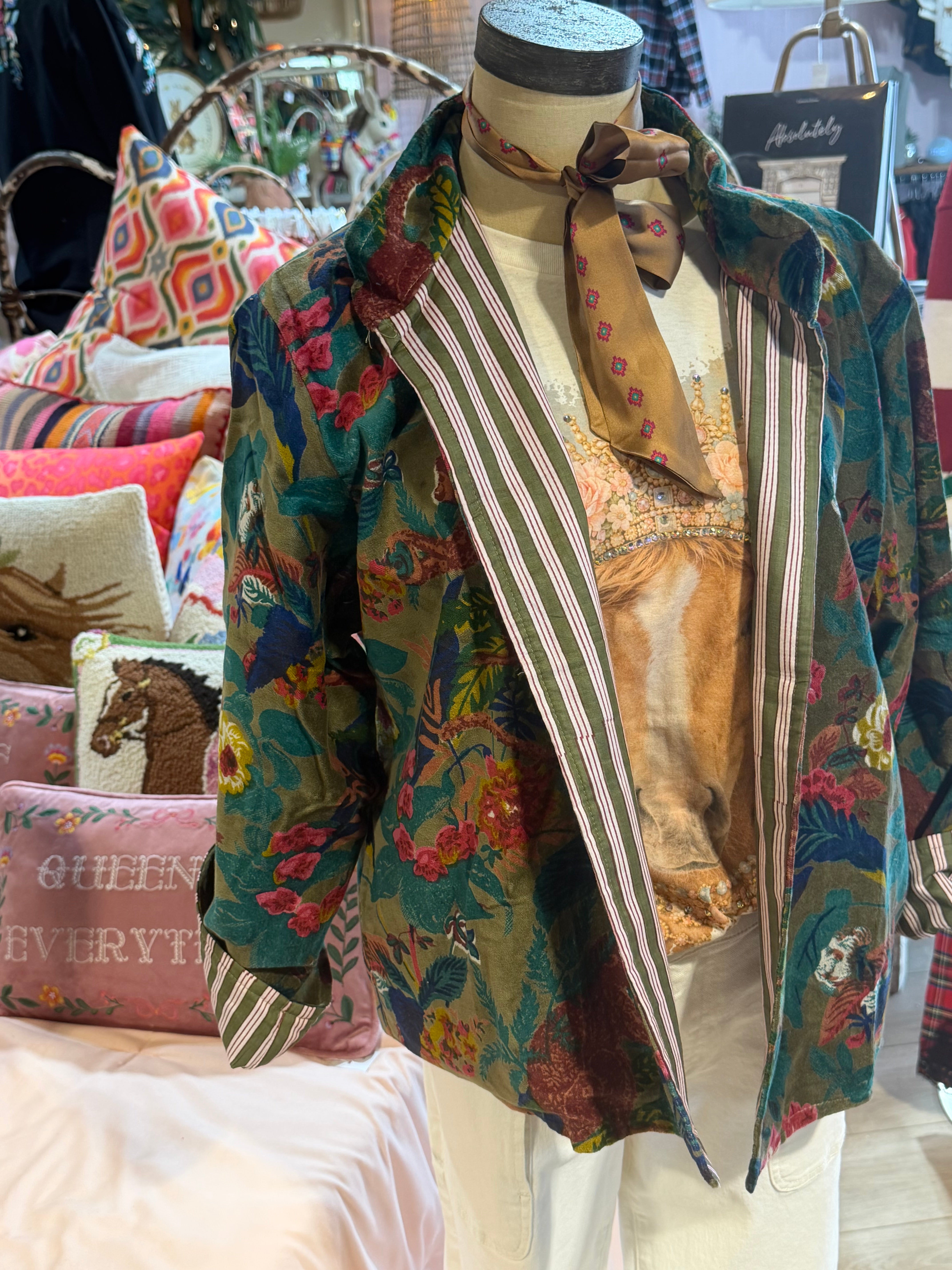 Jungle Teal Jacket