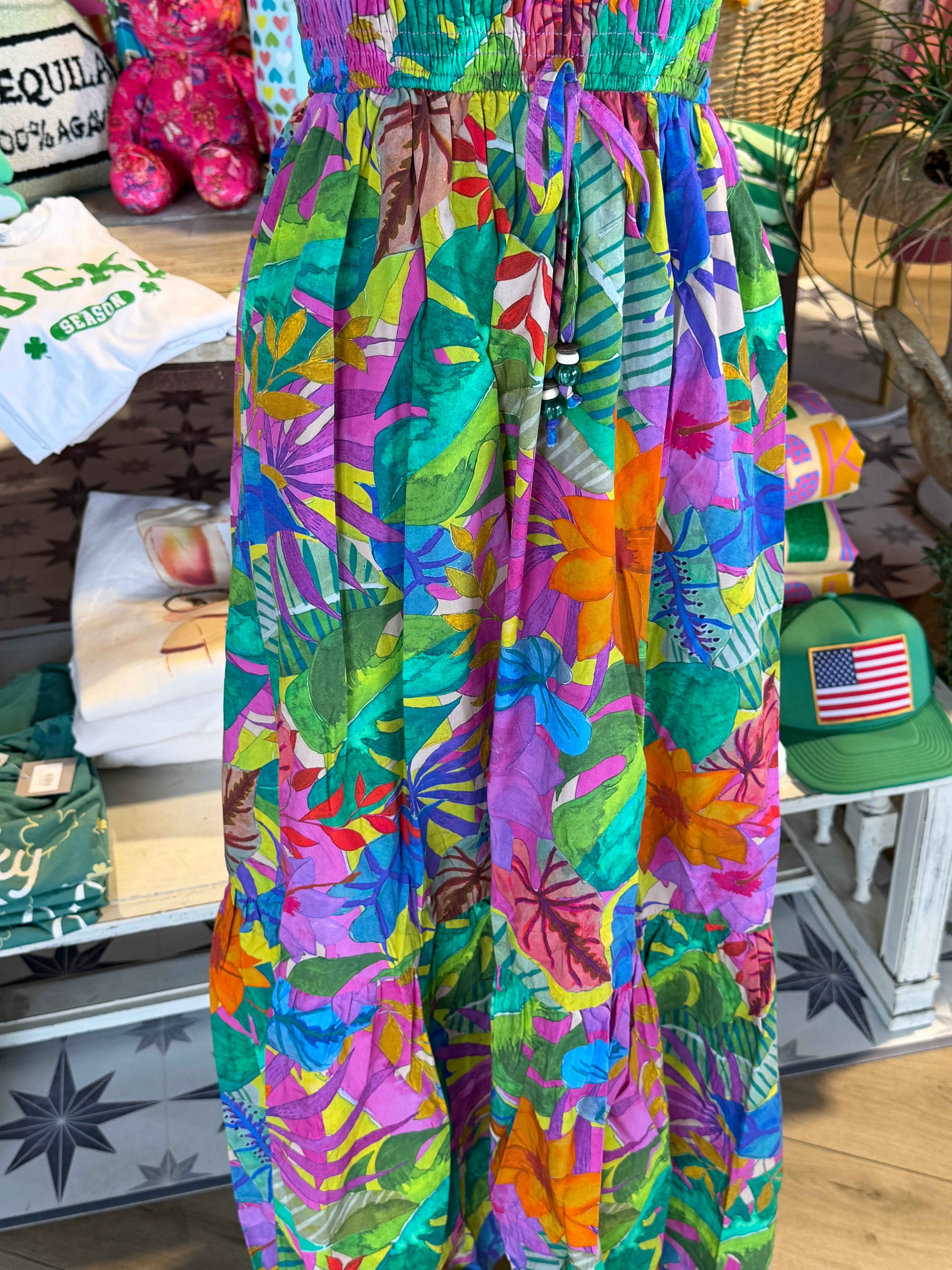 Smocked Goddess Dress