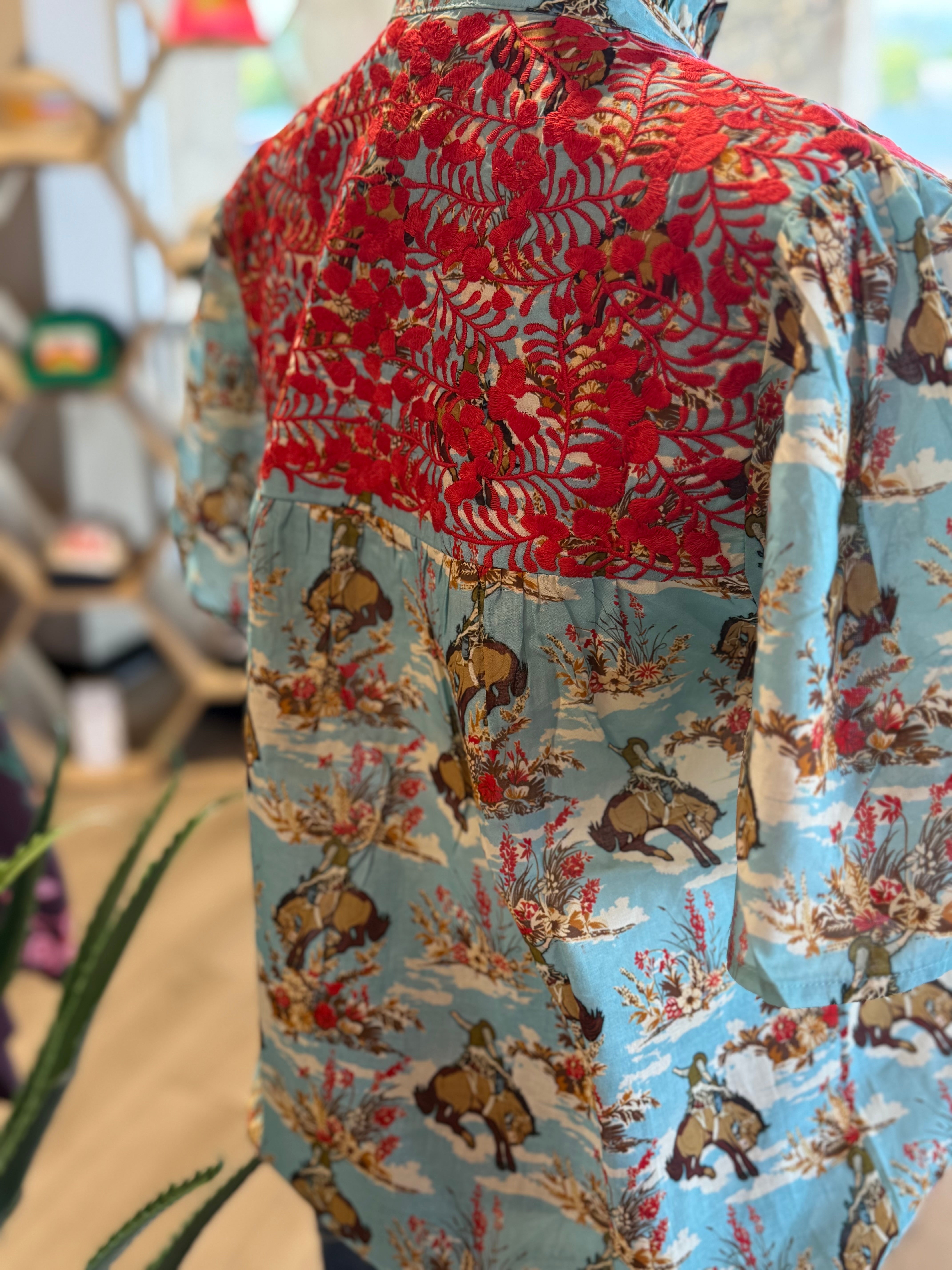 Reece Buckin Horse Top