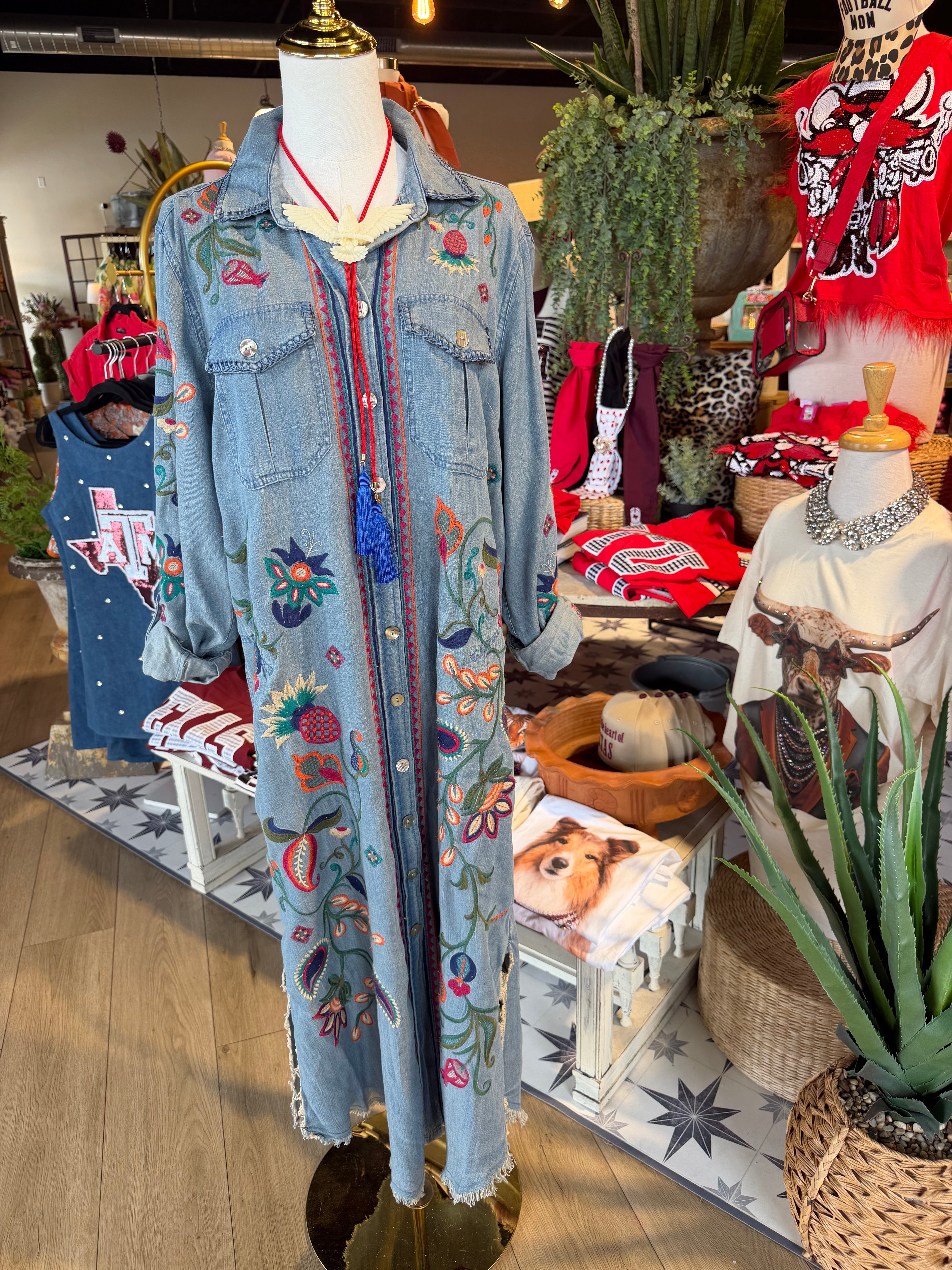 Eliza Embroidery Dress