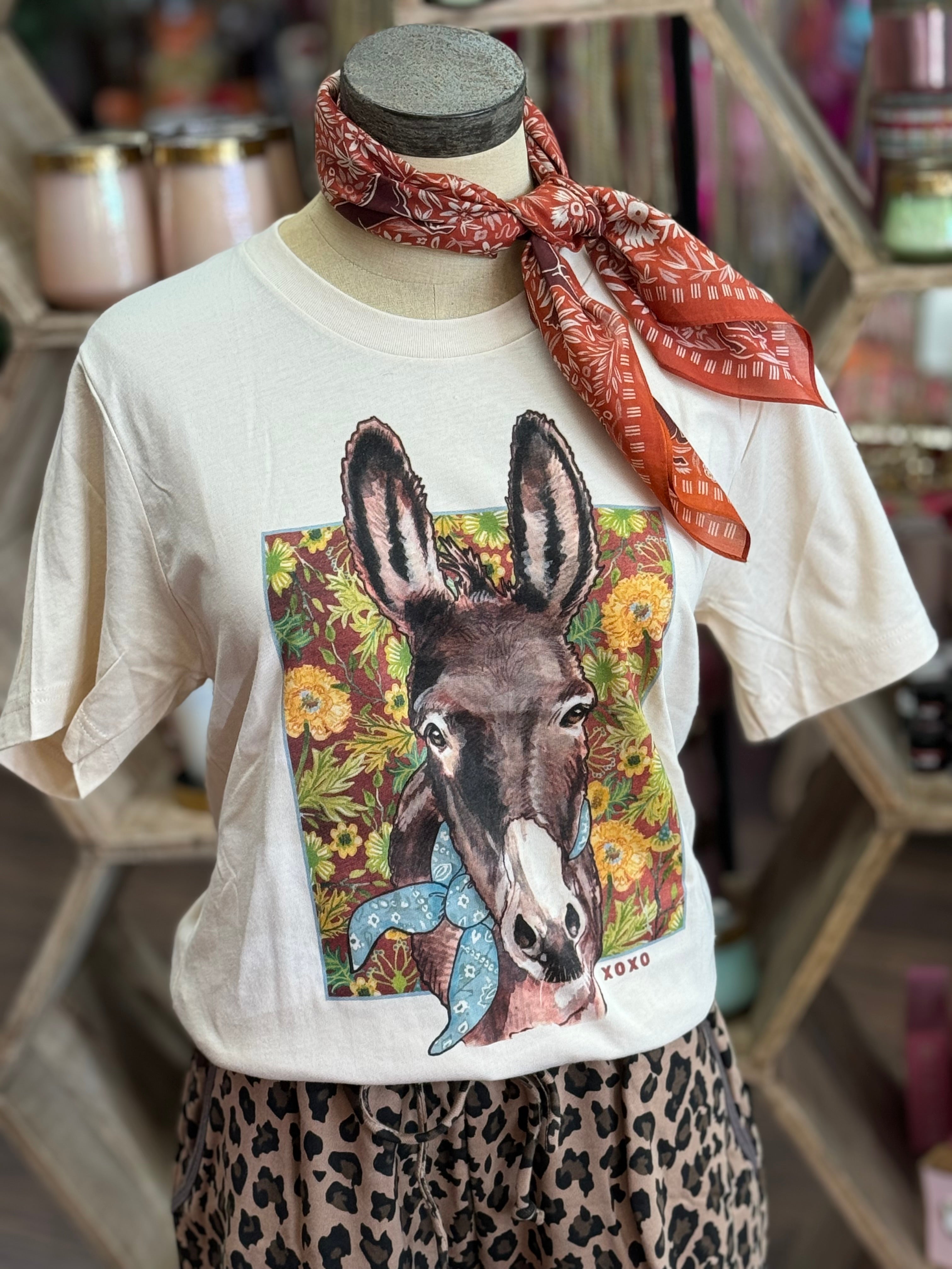 Fall Donkey Tee