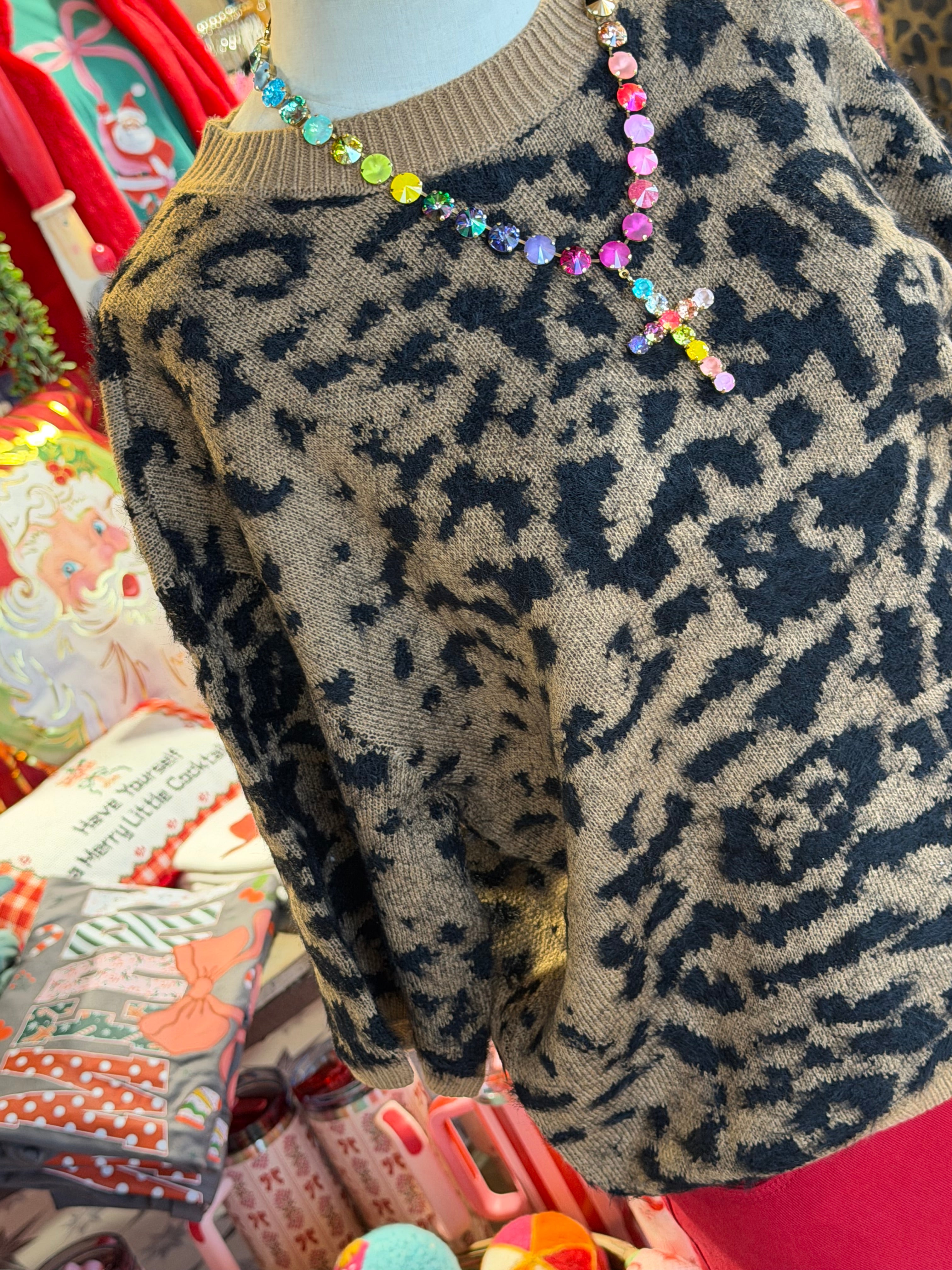 Bella Leopard Short Sleeve