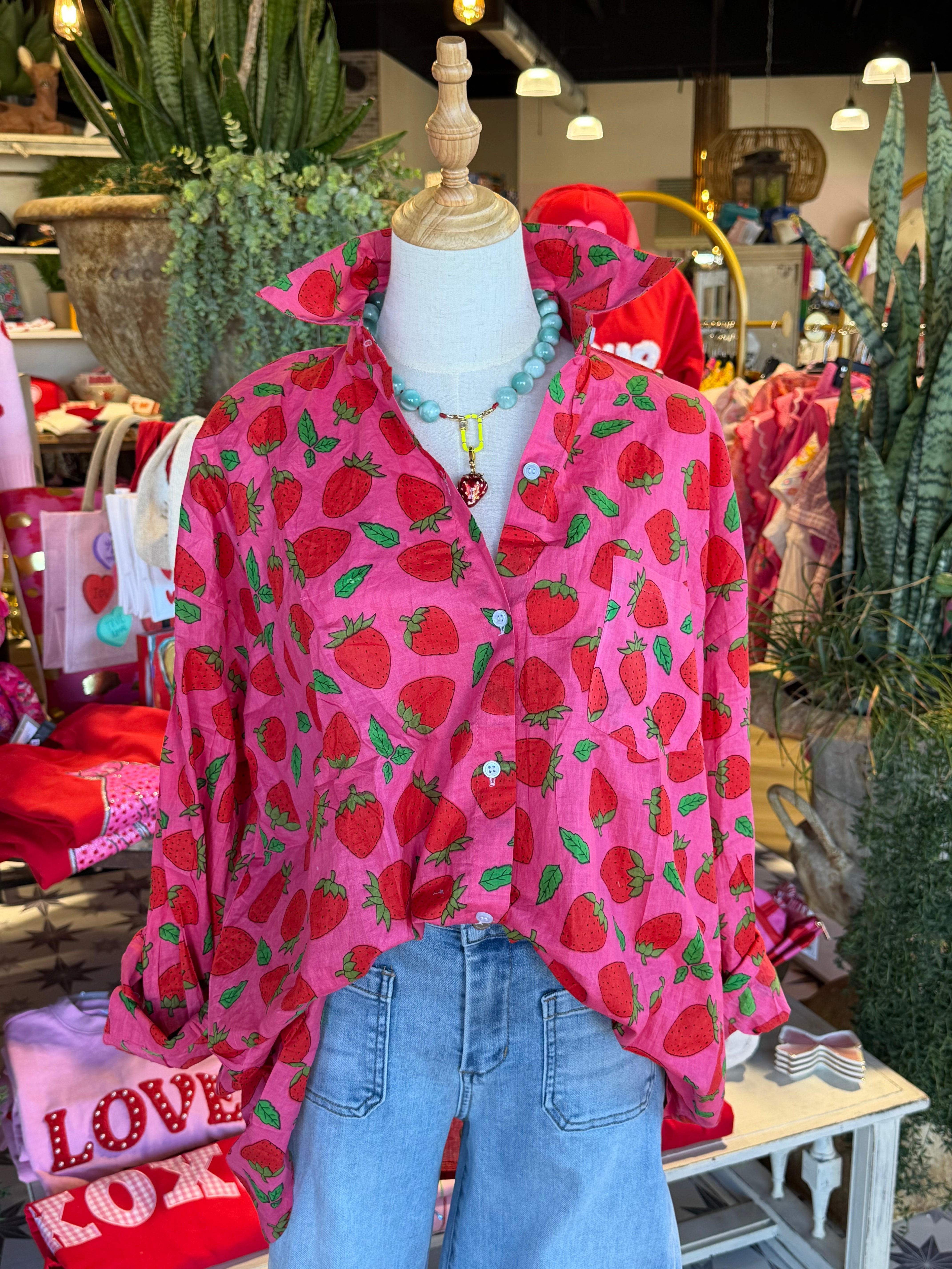 Strawberry Patch Shirt