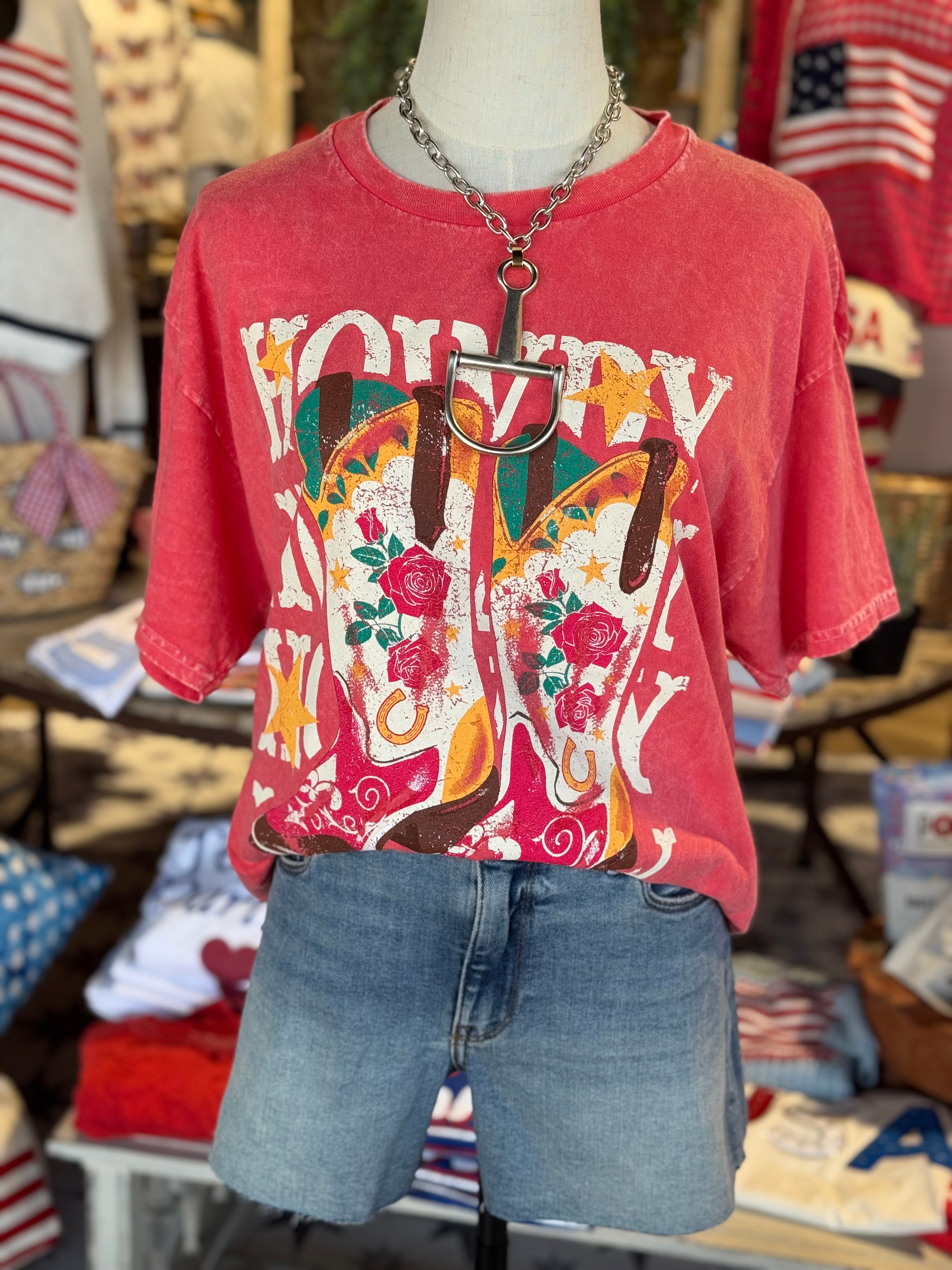 Howdy Boots T-Shirt