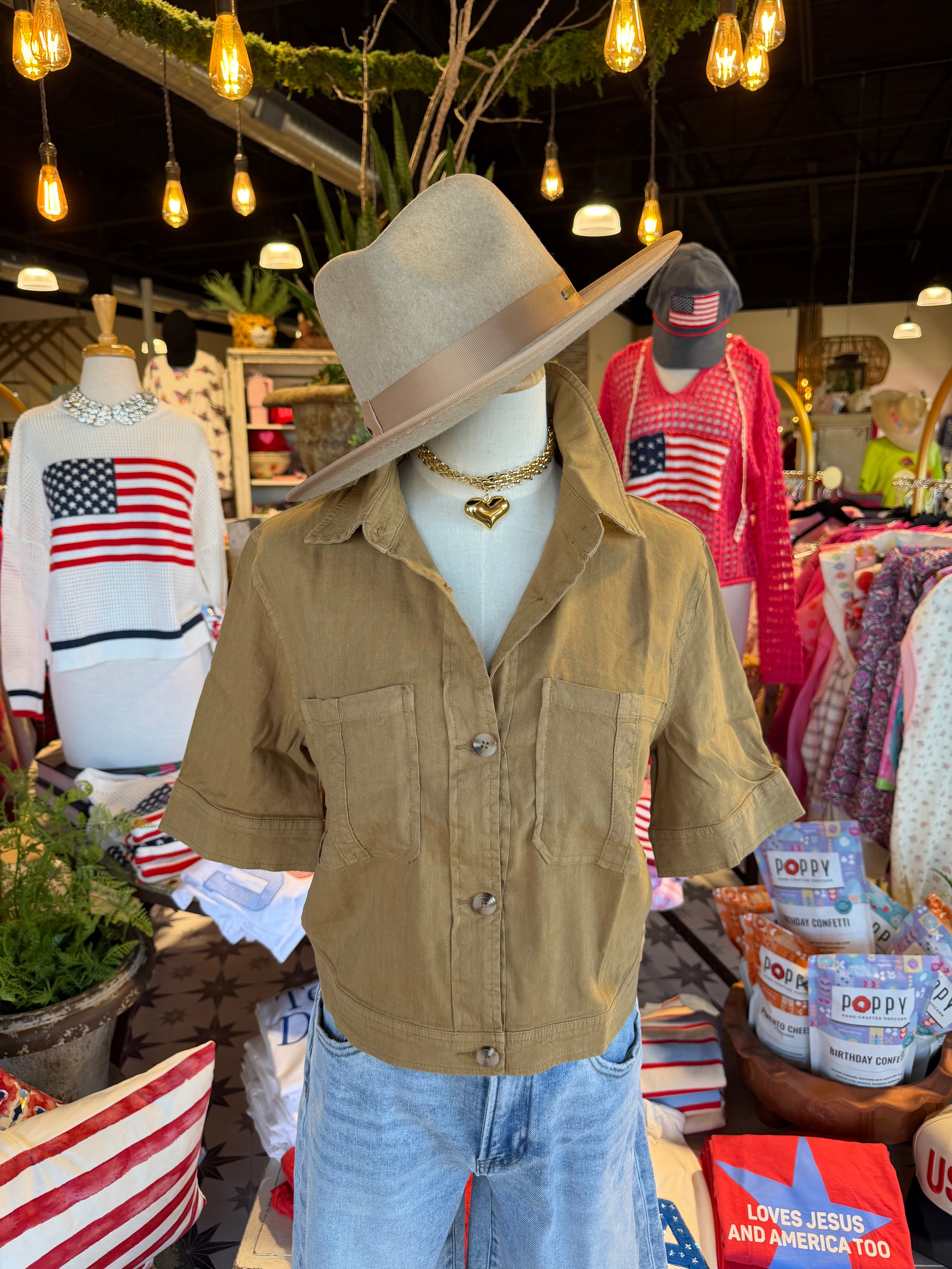 Kelly Rose Top/Jacket