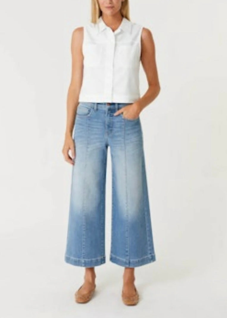 Jansen Pintuck Denim Jeans