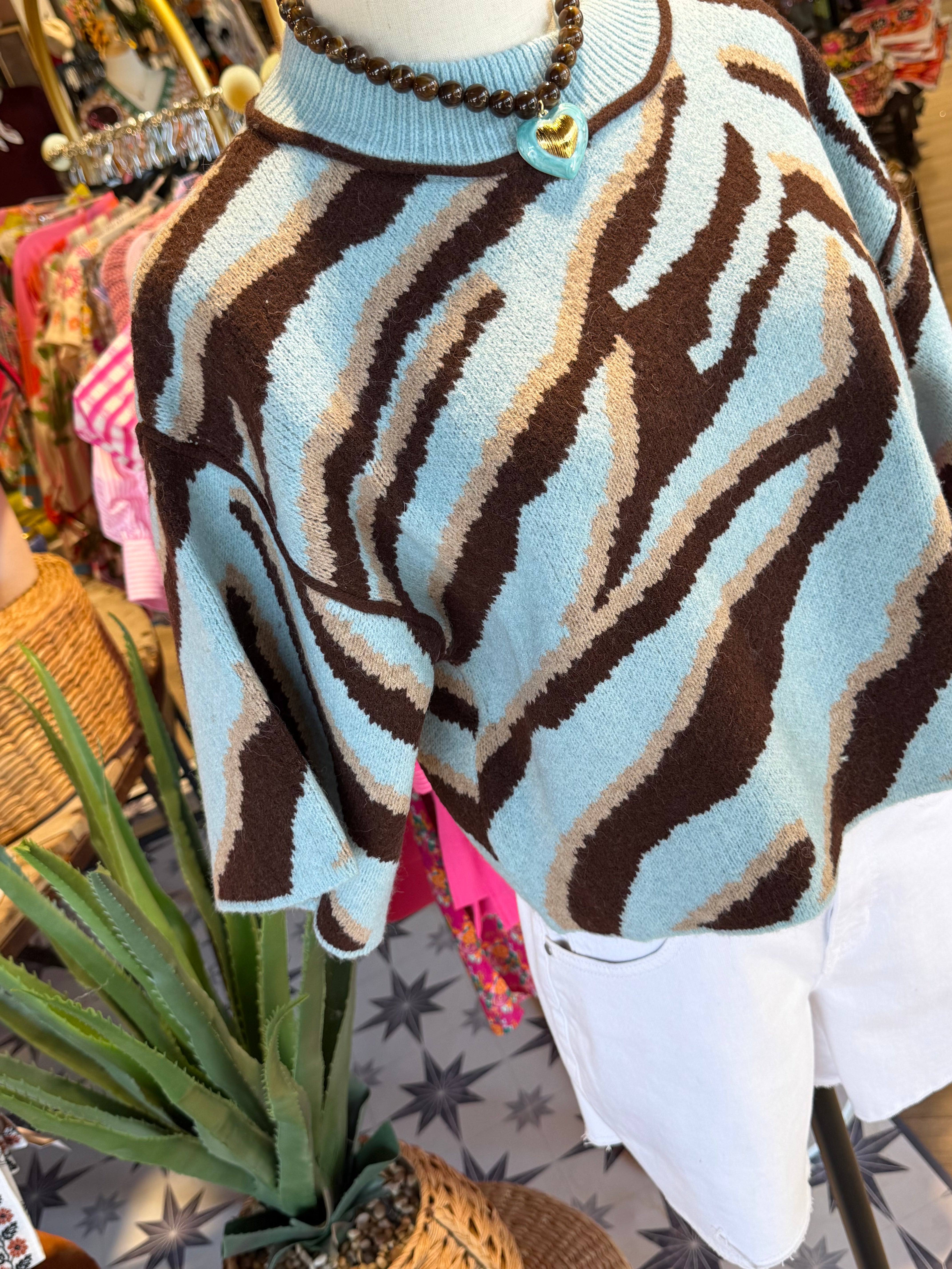 Zebra Sweater