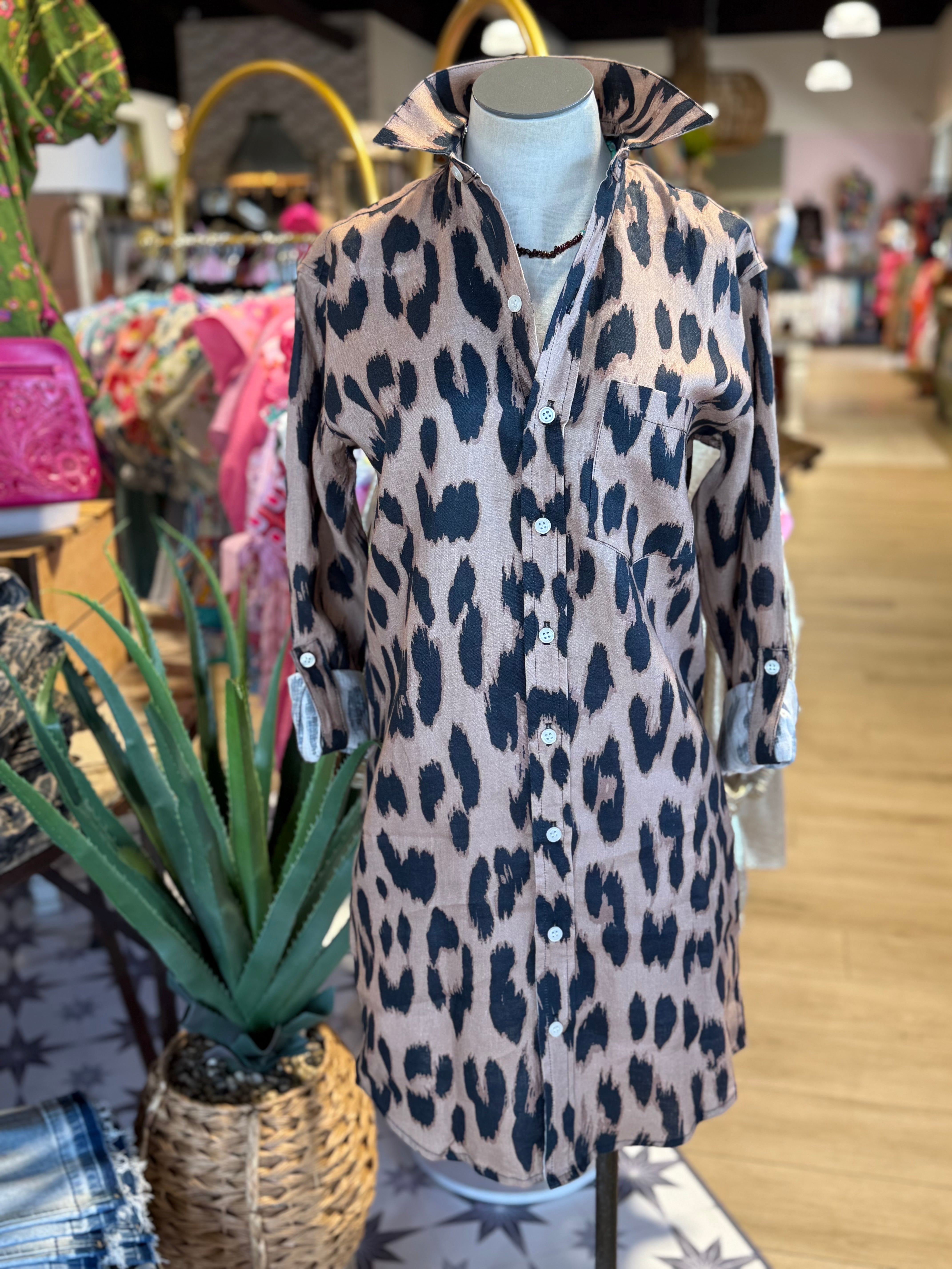 Cheetah Girlfriend Dress