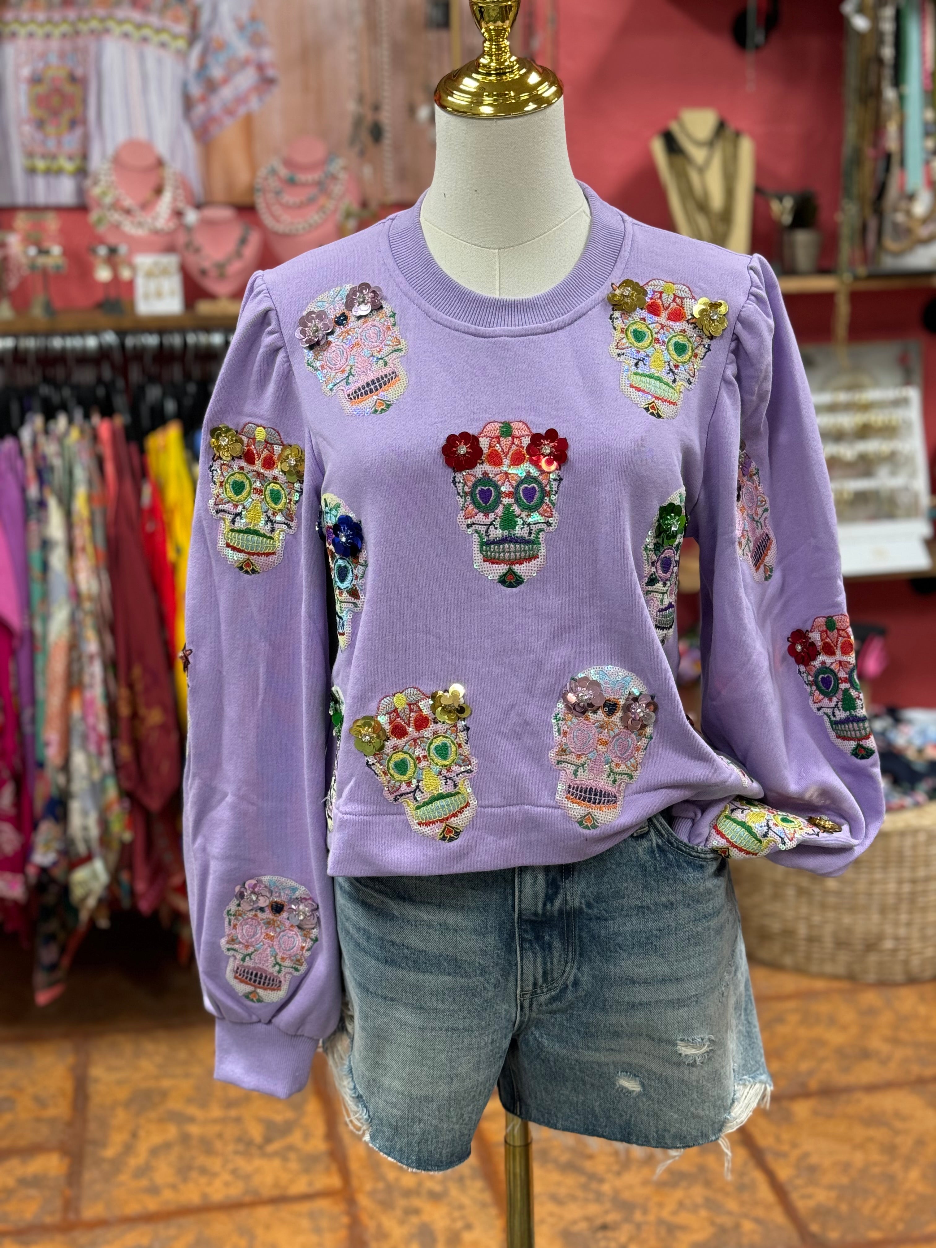 Sugar Skull Sweatshirt