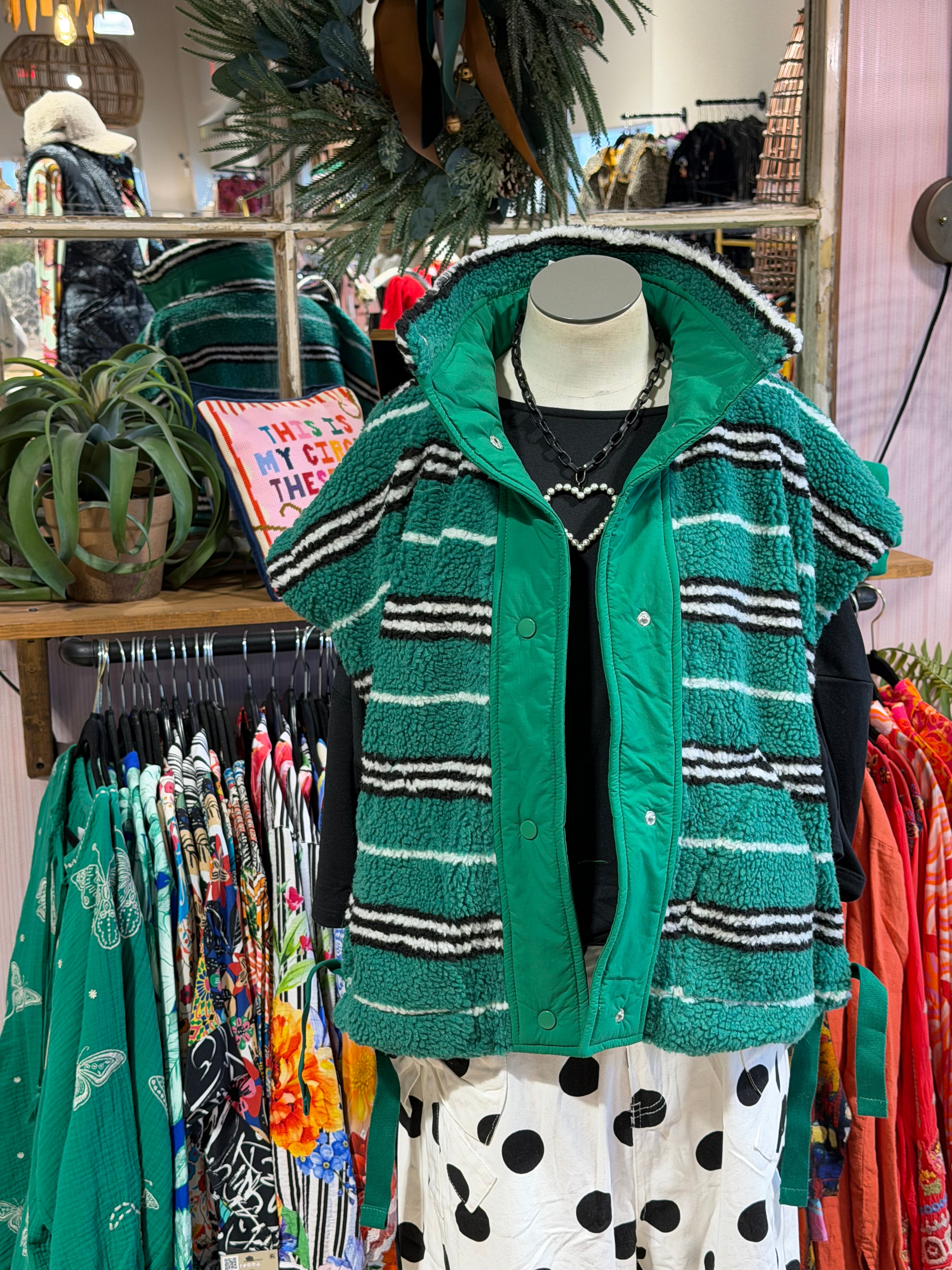 Comfort Striped Vest