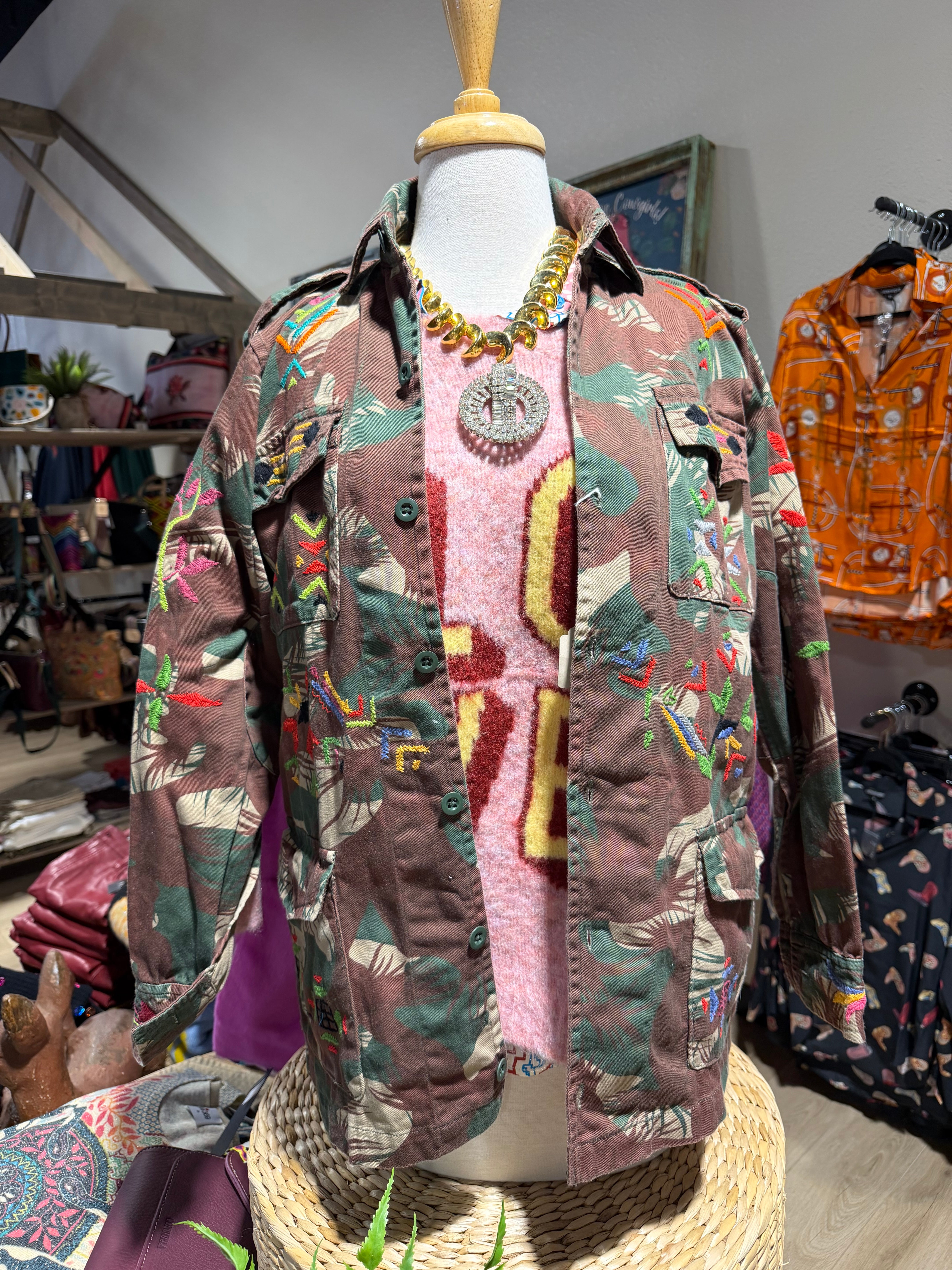 Stitched Soldier Vintage Jacket