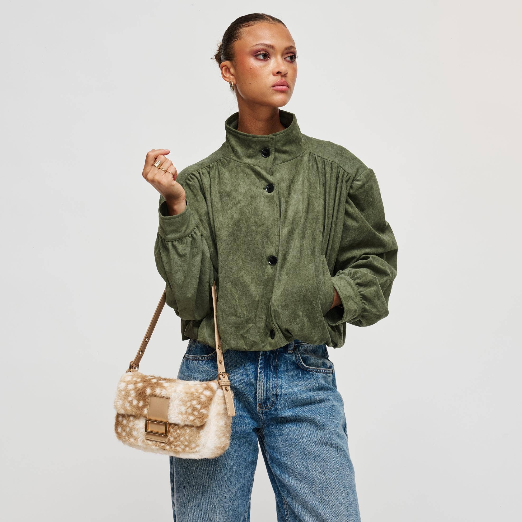 Beverly - Faux Fur Crossbody