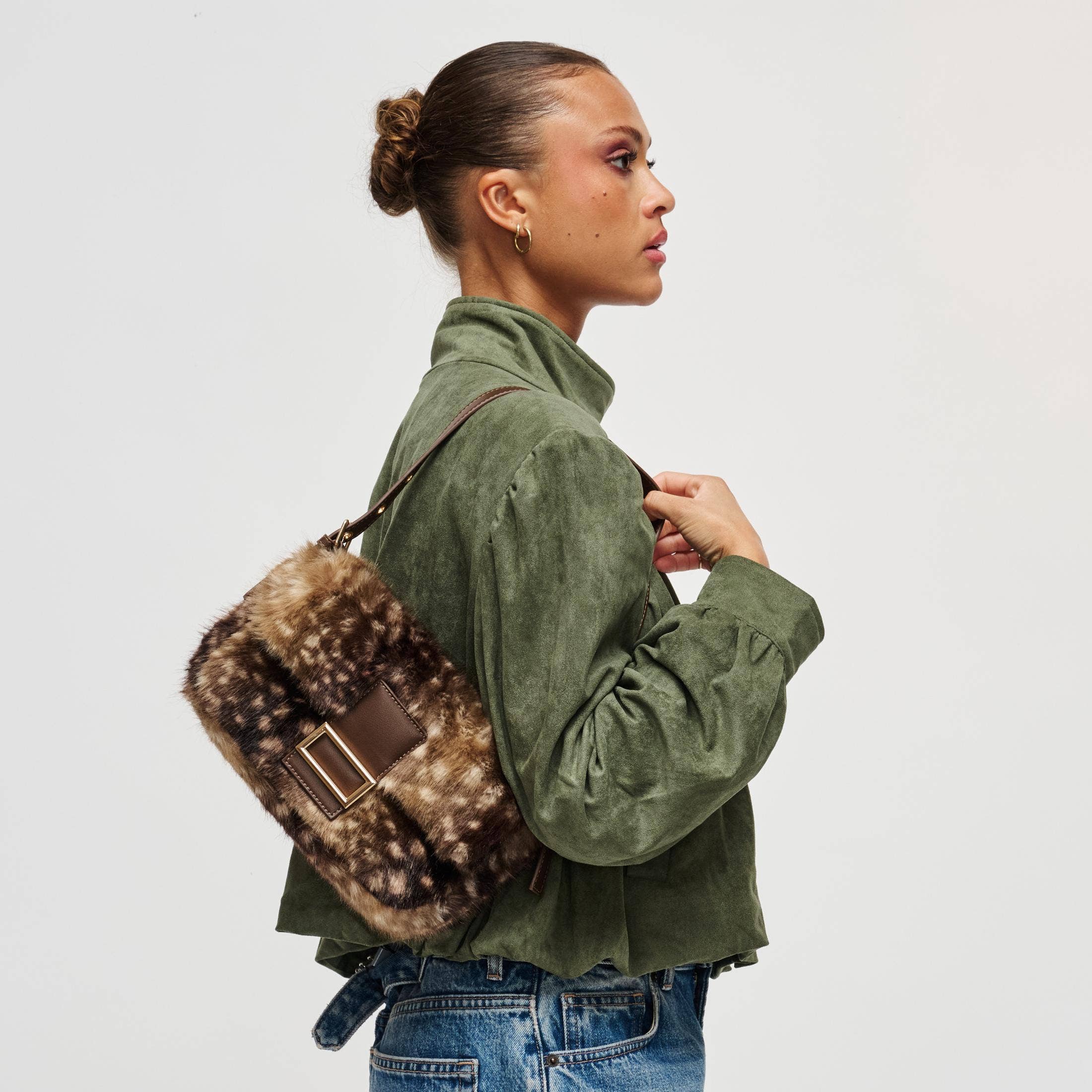 Beverly - Faux Fur Crossbody