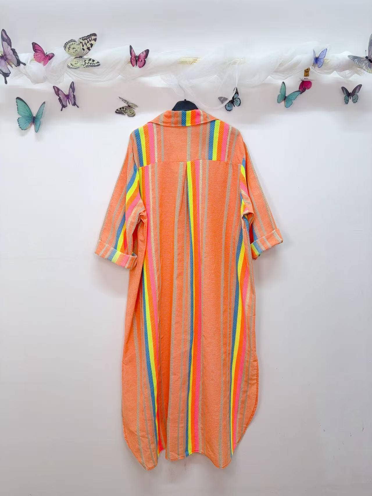 Lurex Apricot Dress