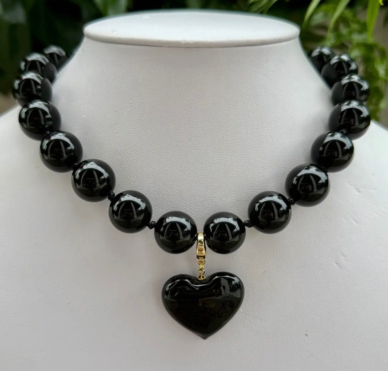 Black Heart Necklace- Assorted