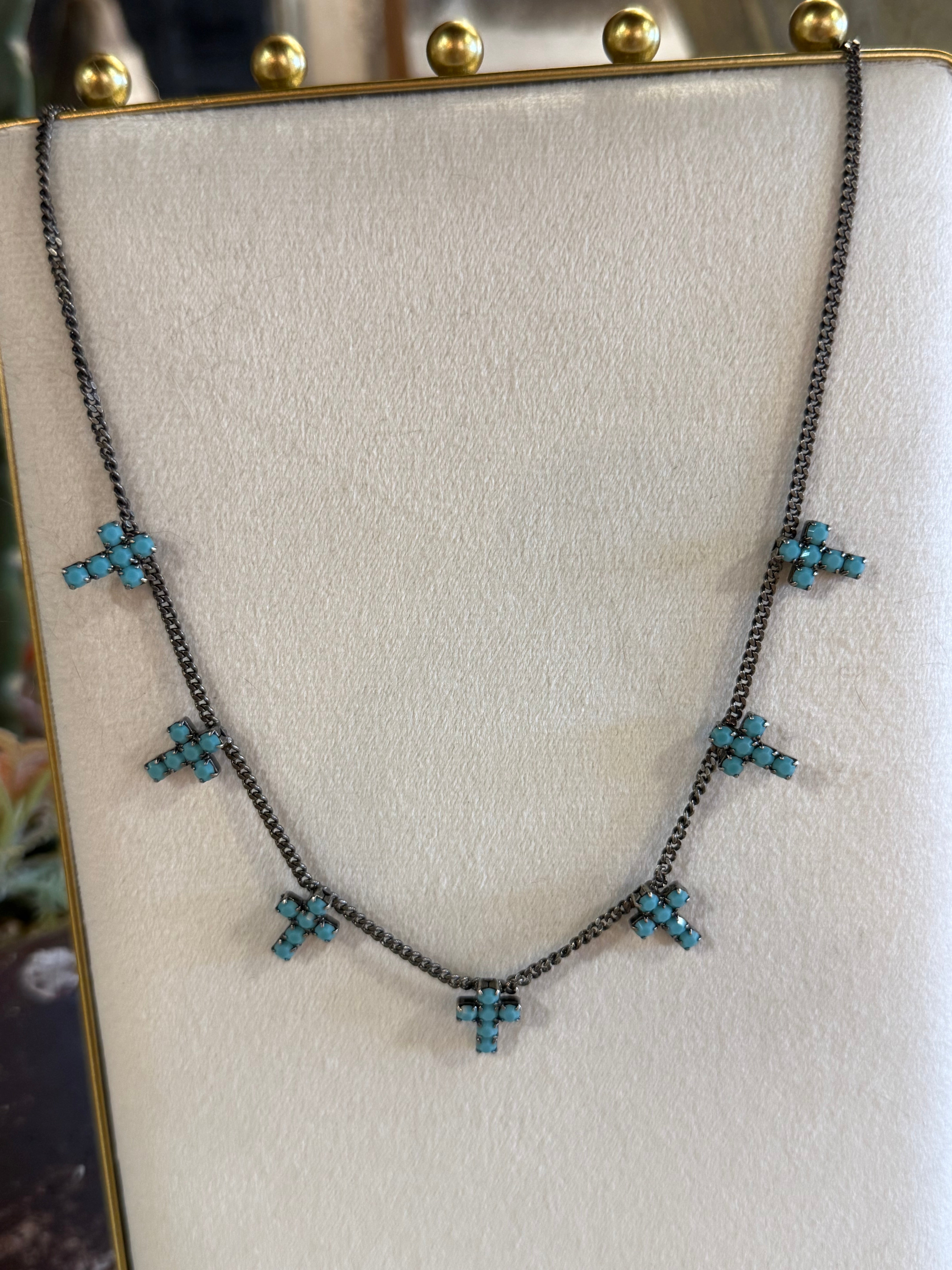 Multi Cross Necklace