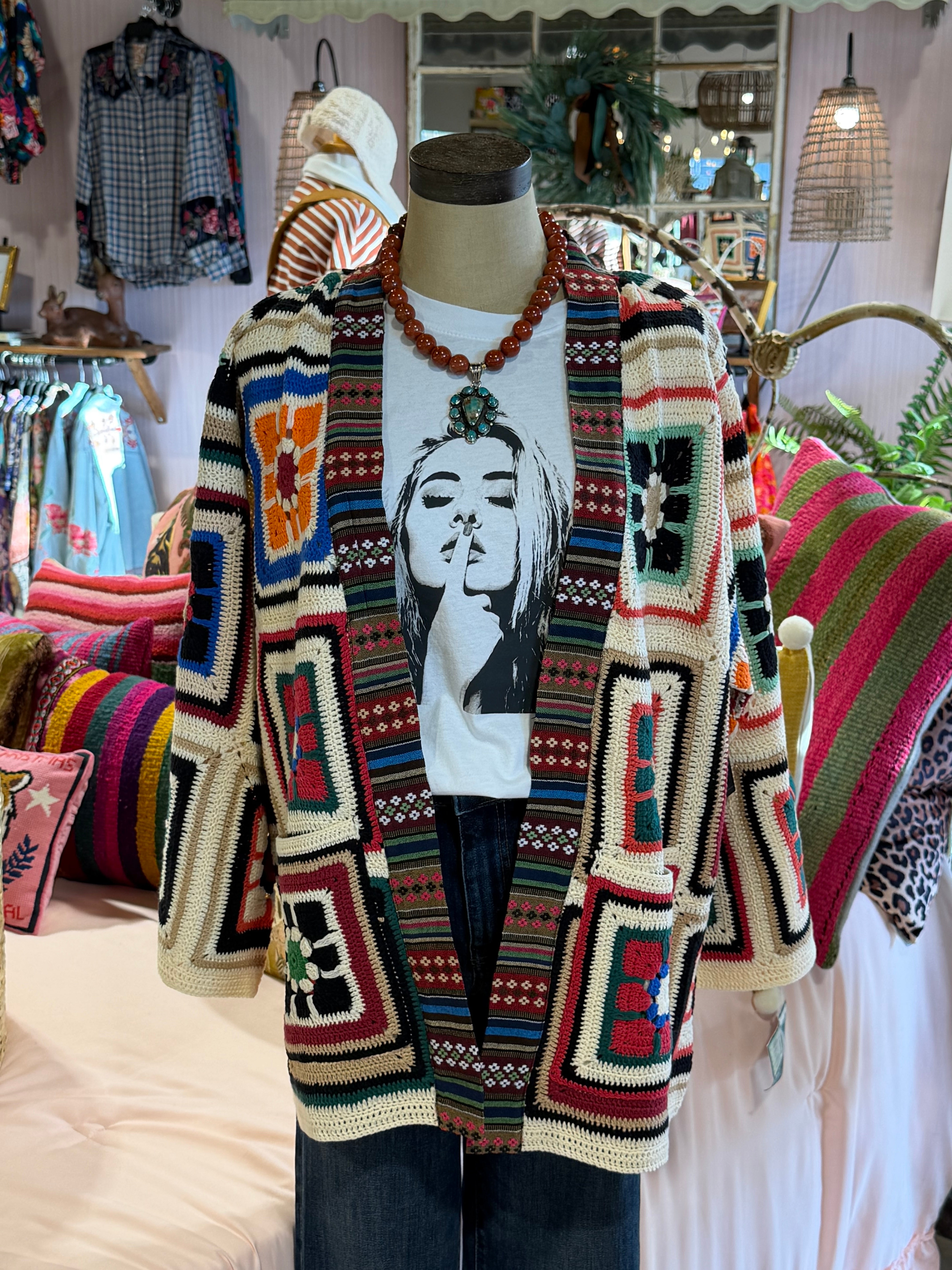 Granny Square Cardigan