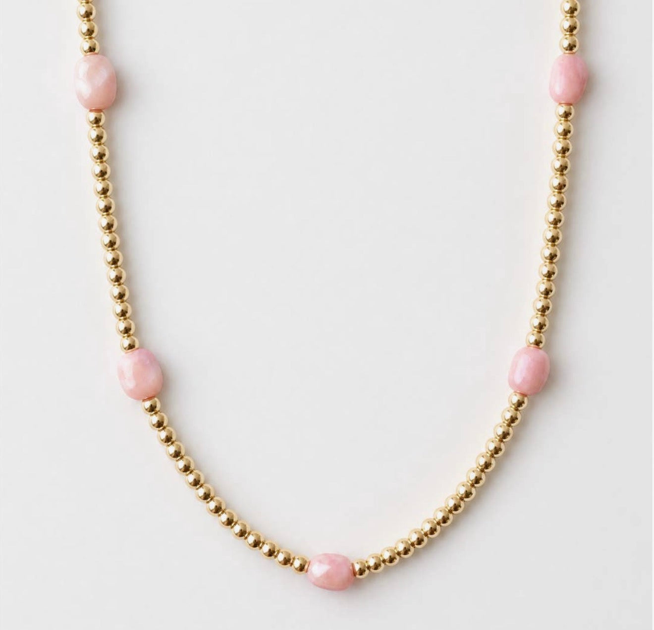 Americana Beaded Necklace - Turquoise or Rose