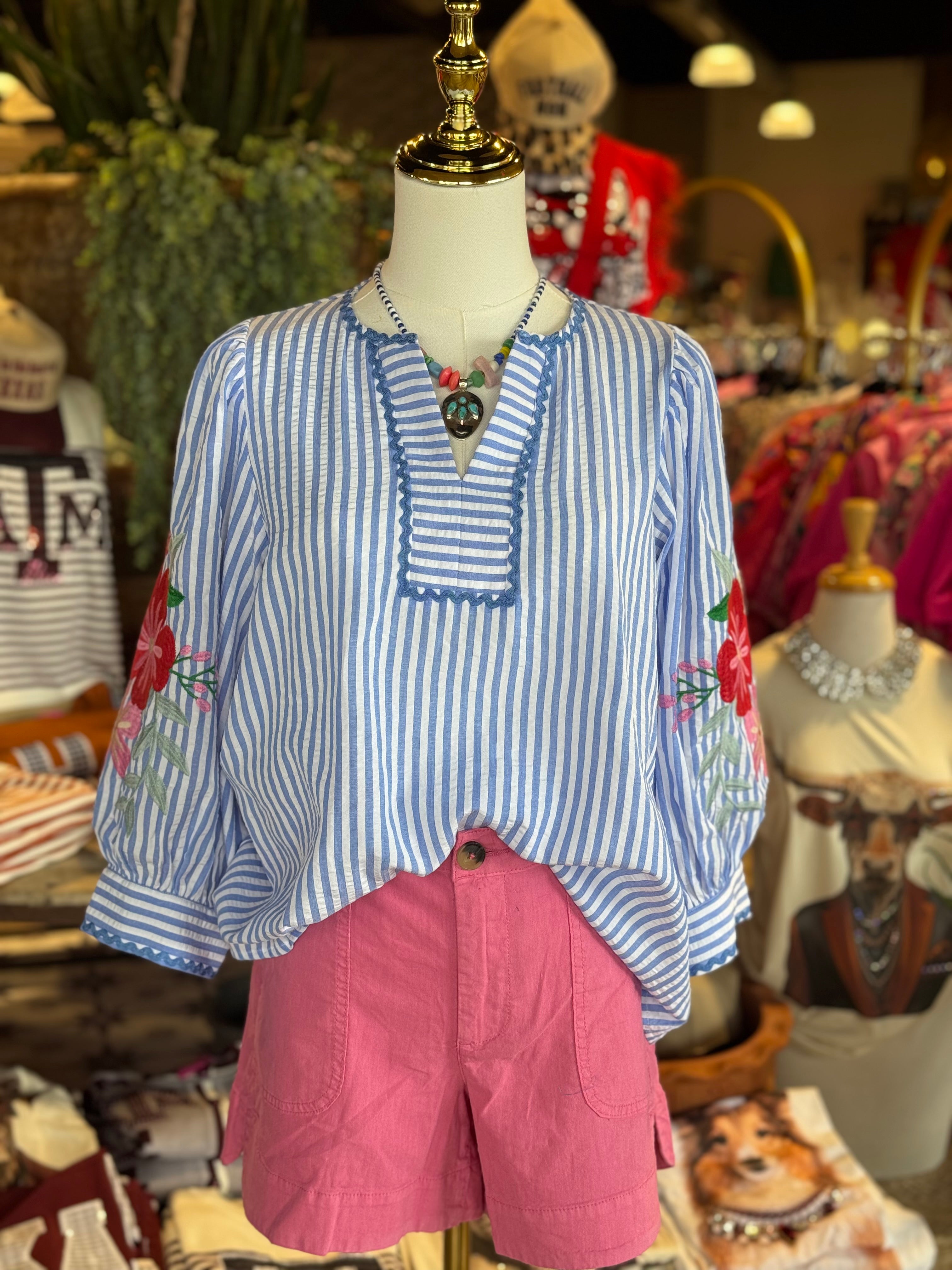 Tara Stripe Top