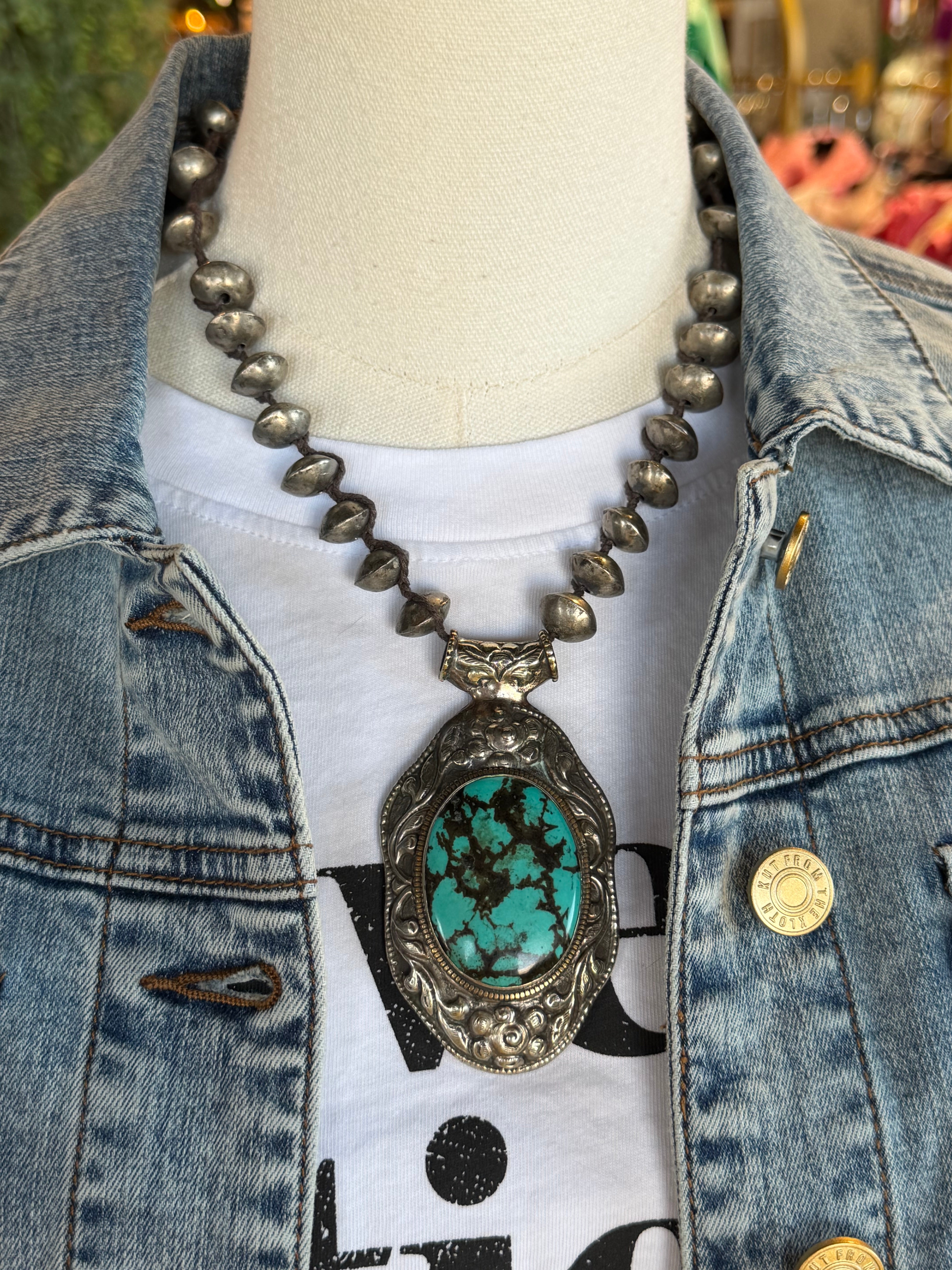 Turquoise Hacienda Necklace