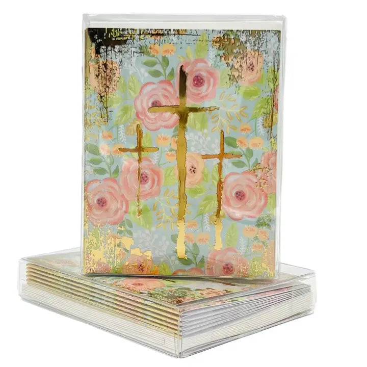 Golden Crosses Cards