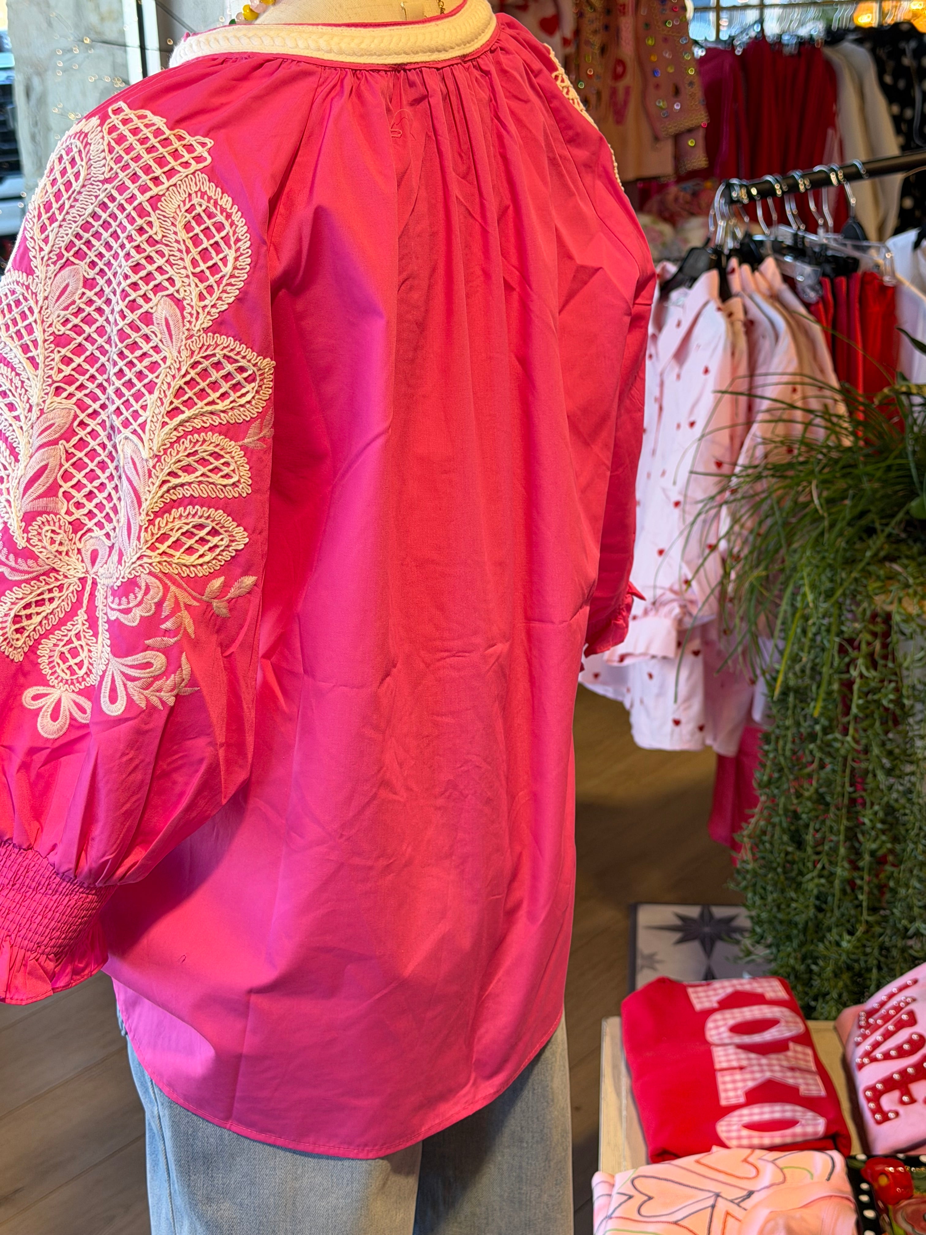 Lola Embroidered Top