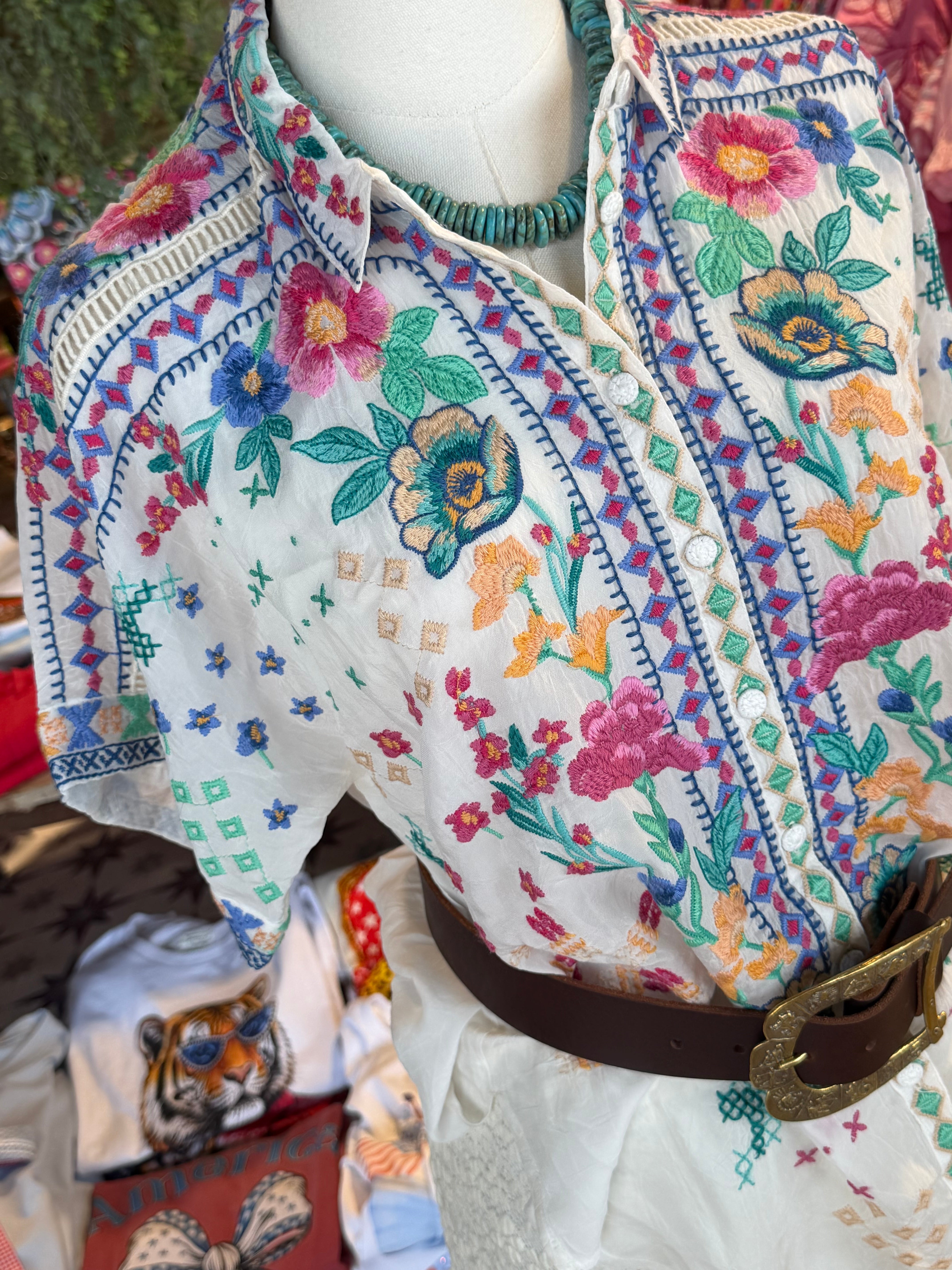 Lunes Short Sleeve Top