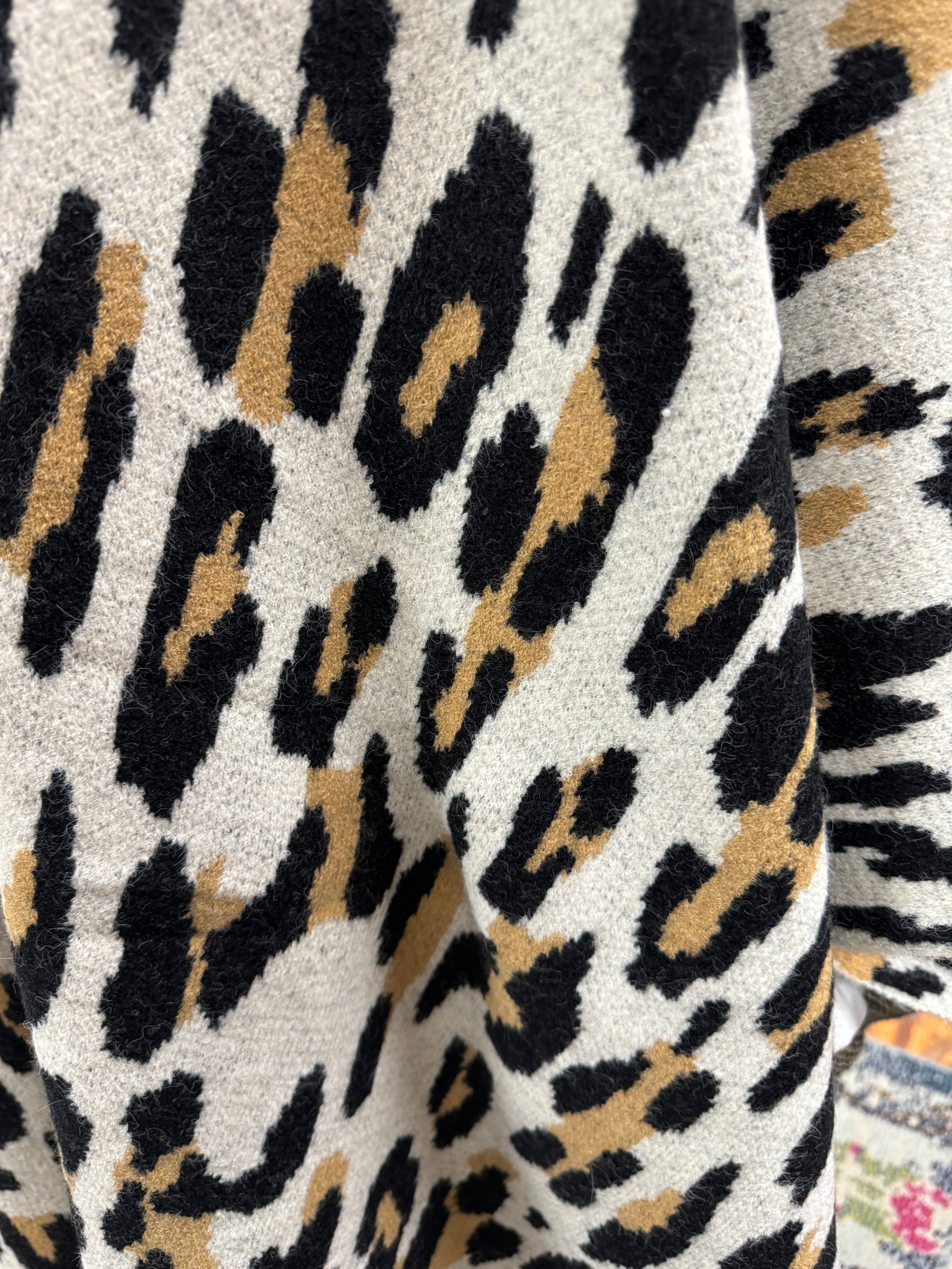 Leopard Ruana Cape