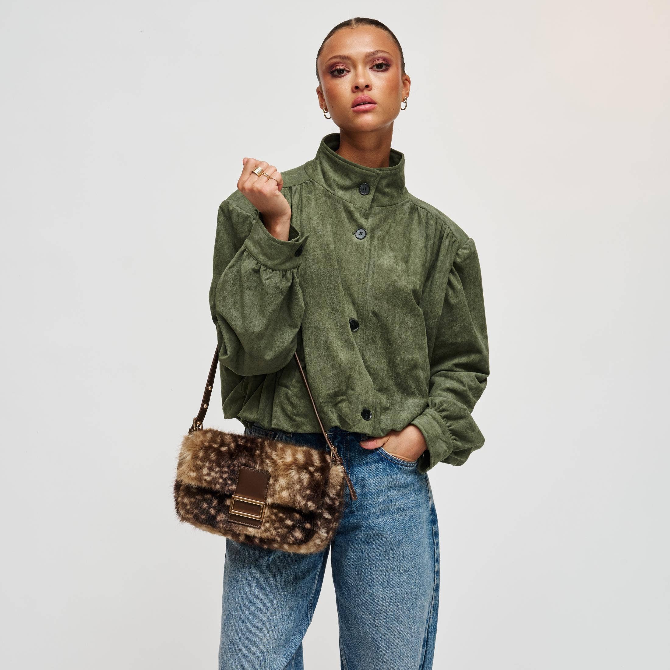 Beverly - Faux Fur Crossbody