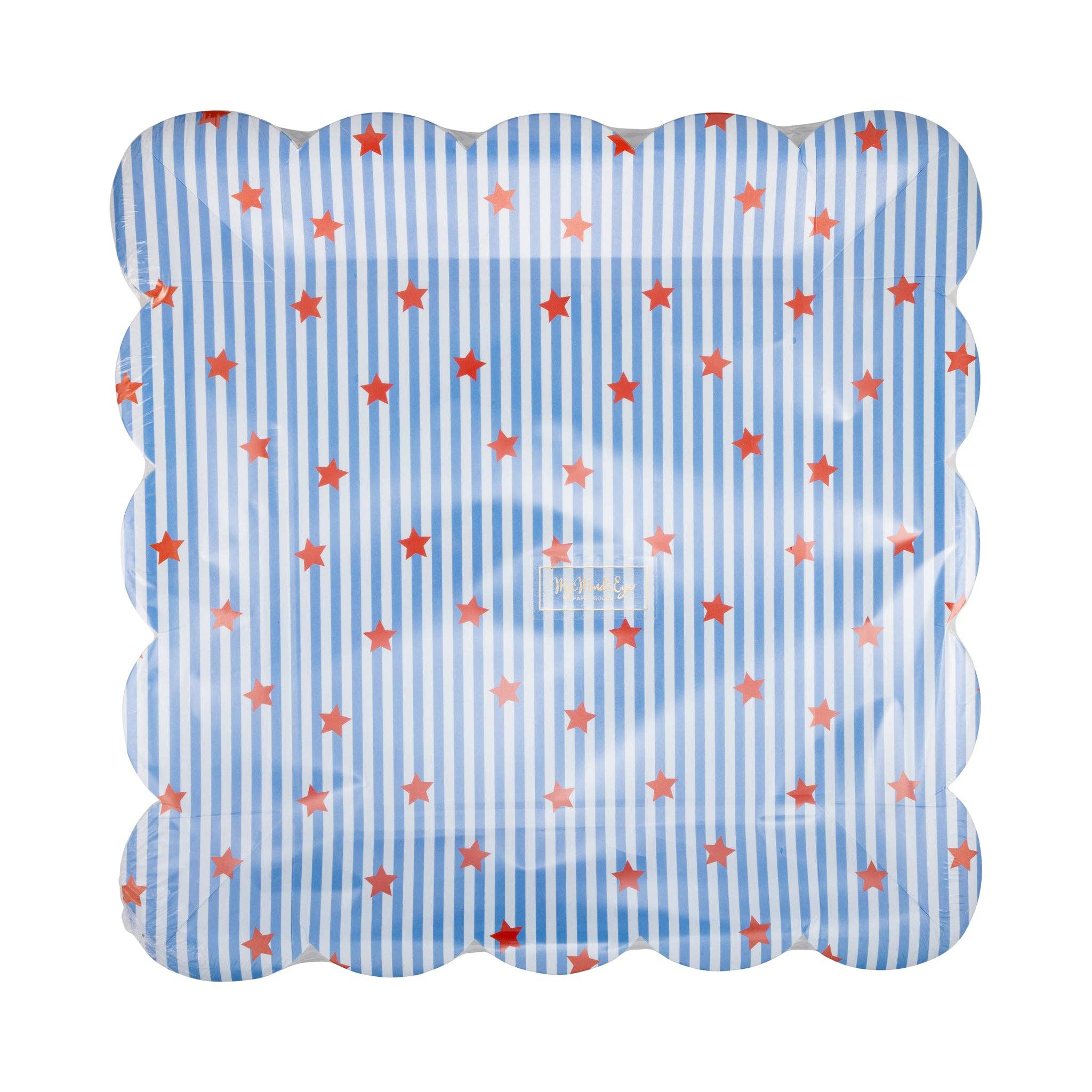 Stripes and Stars Paper Plate & Napkins