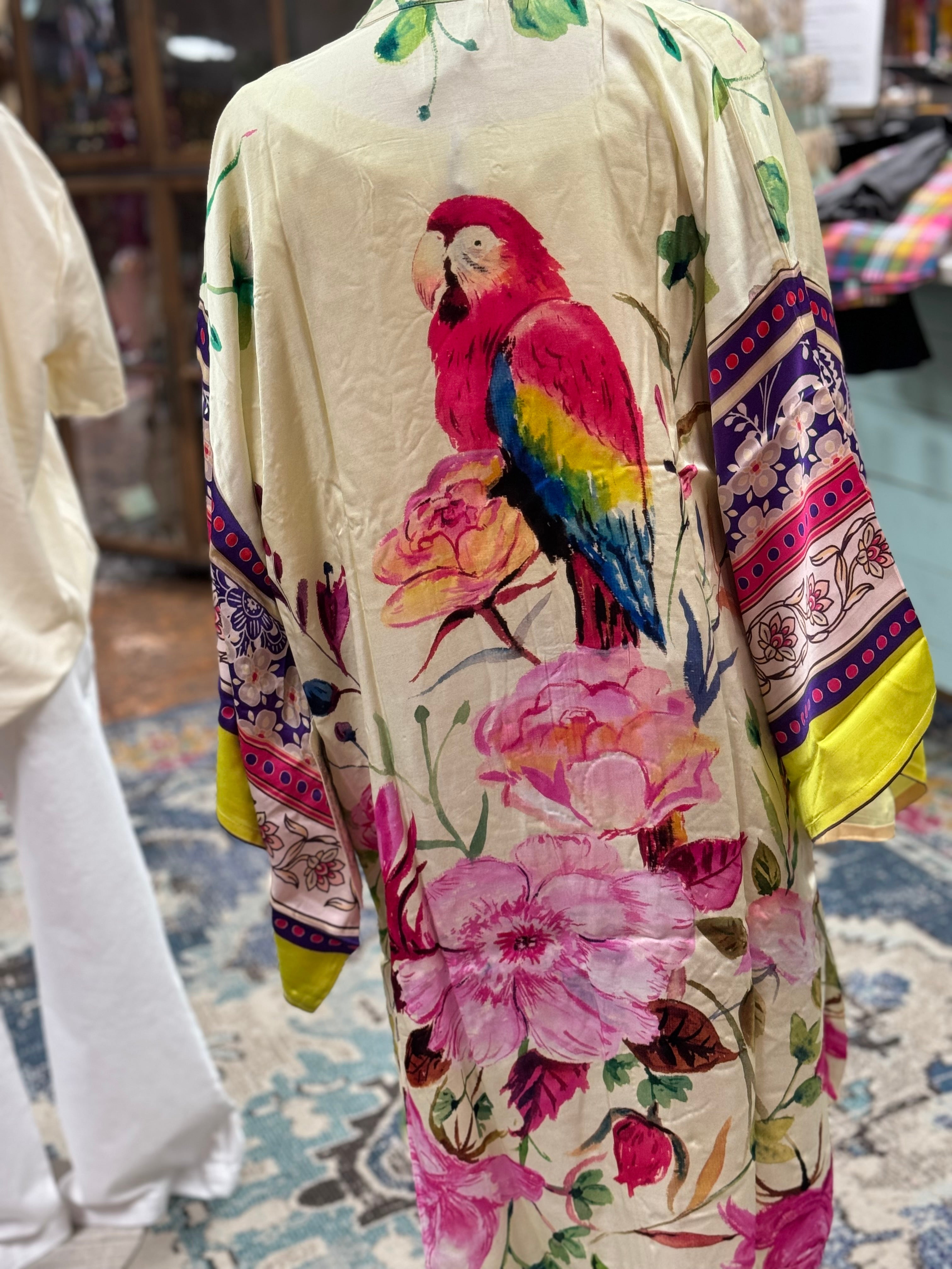 Parrot Kimono