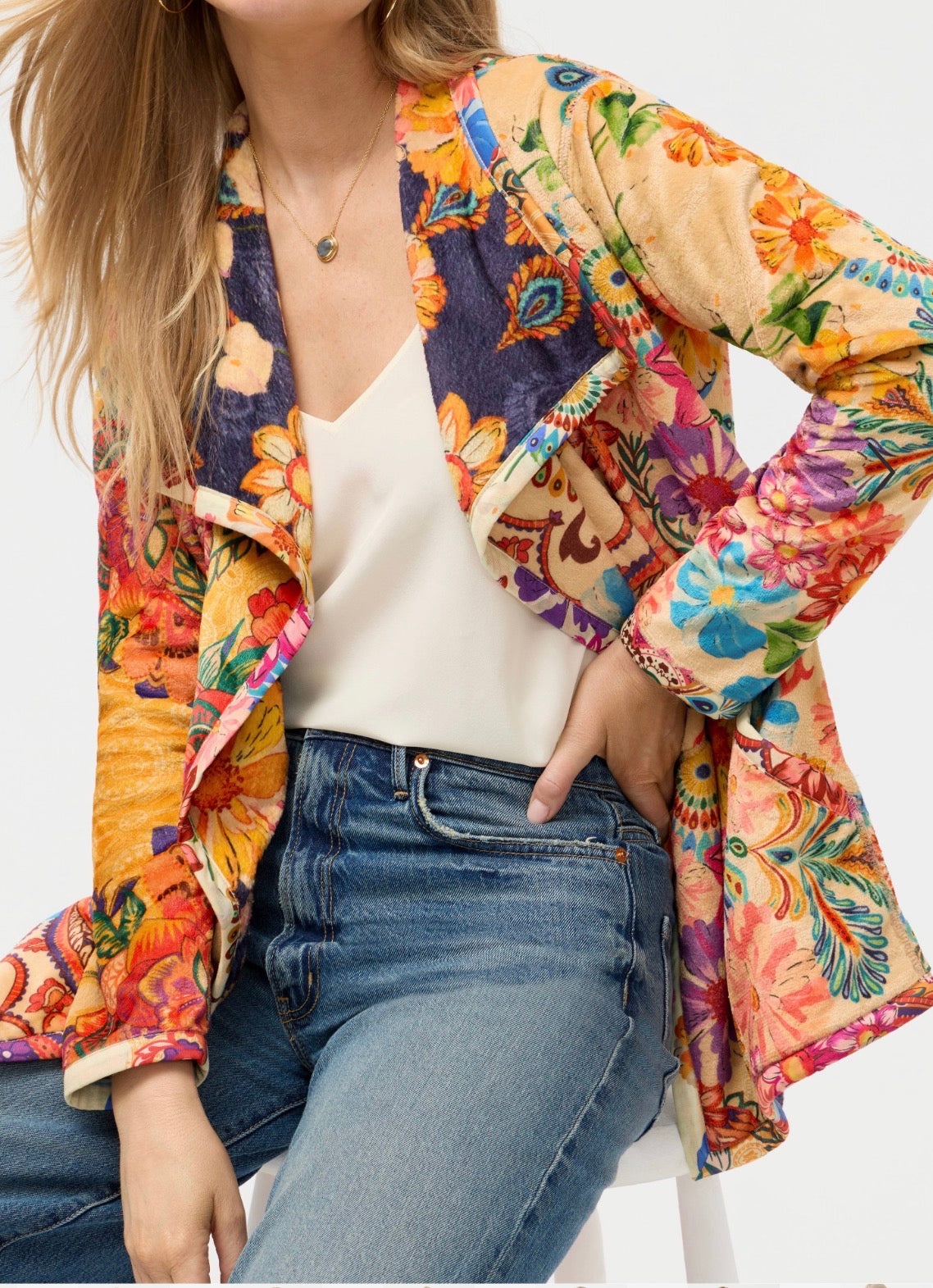 Joan Floral Wrap