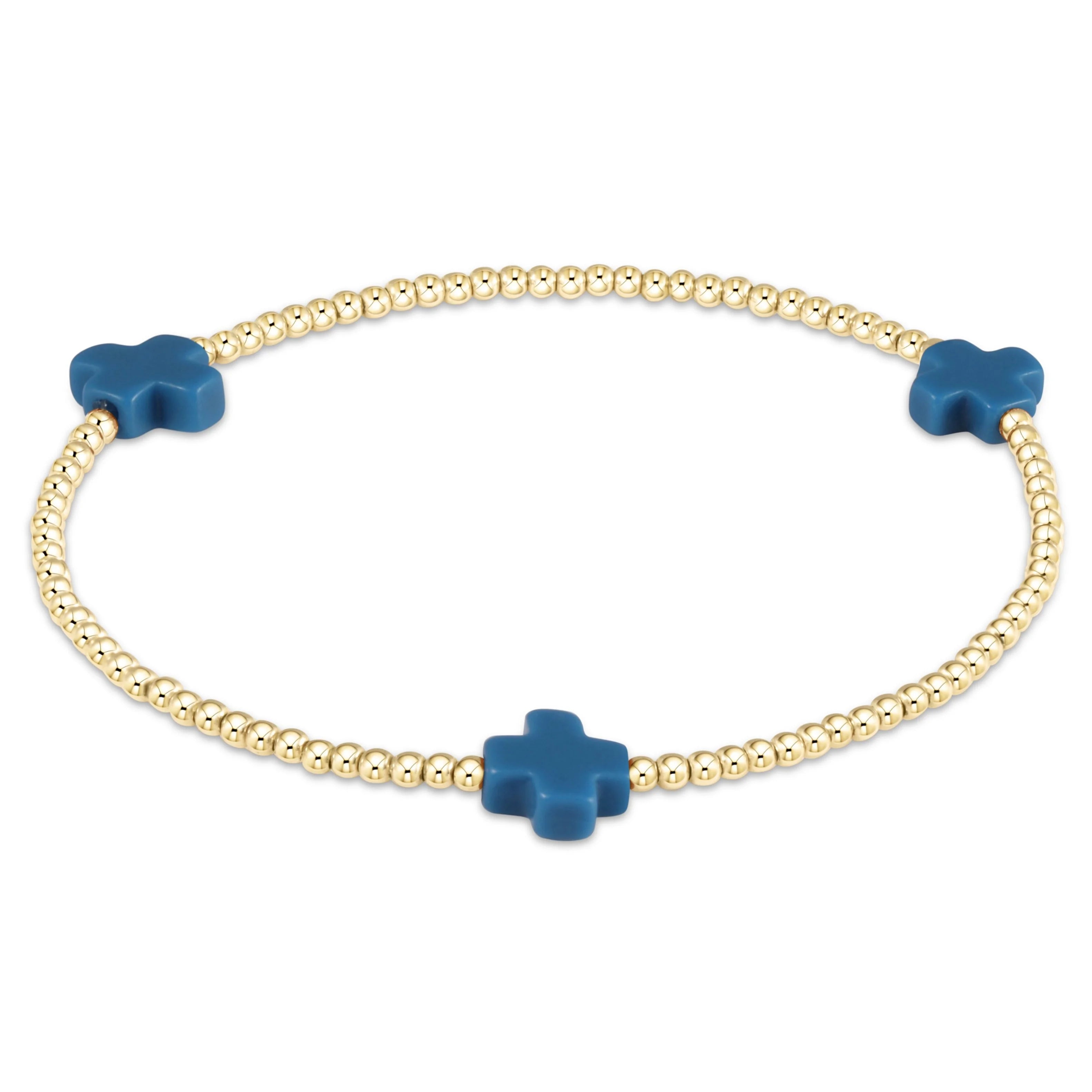 Signature Cross 2mm Bracelet