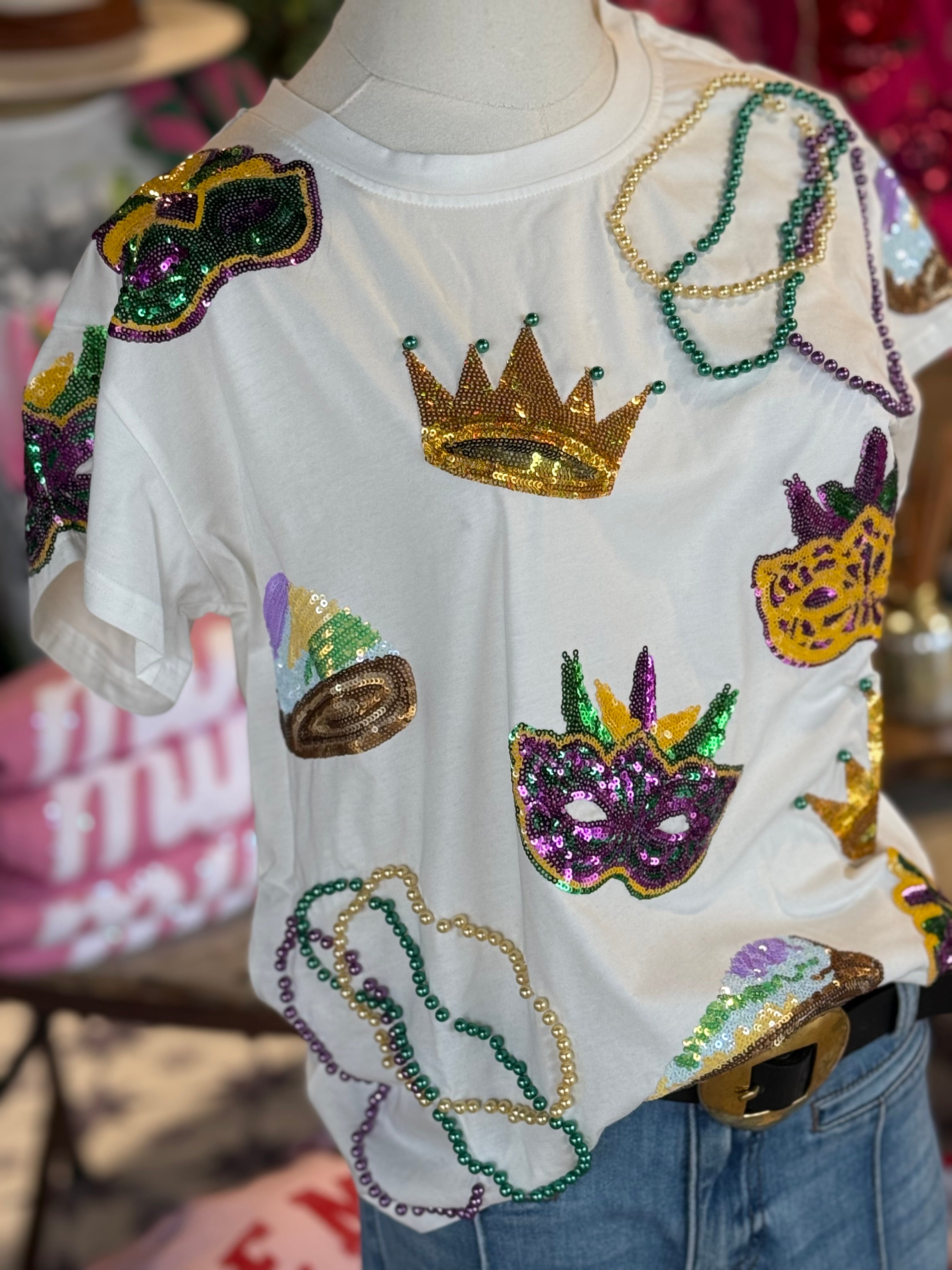 Mardi Gras Icon Tee