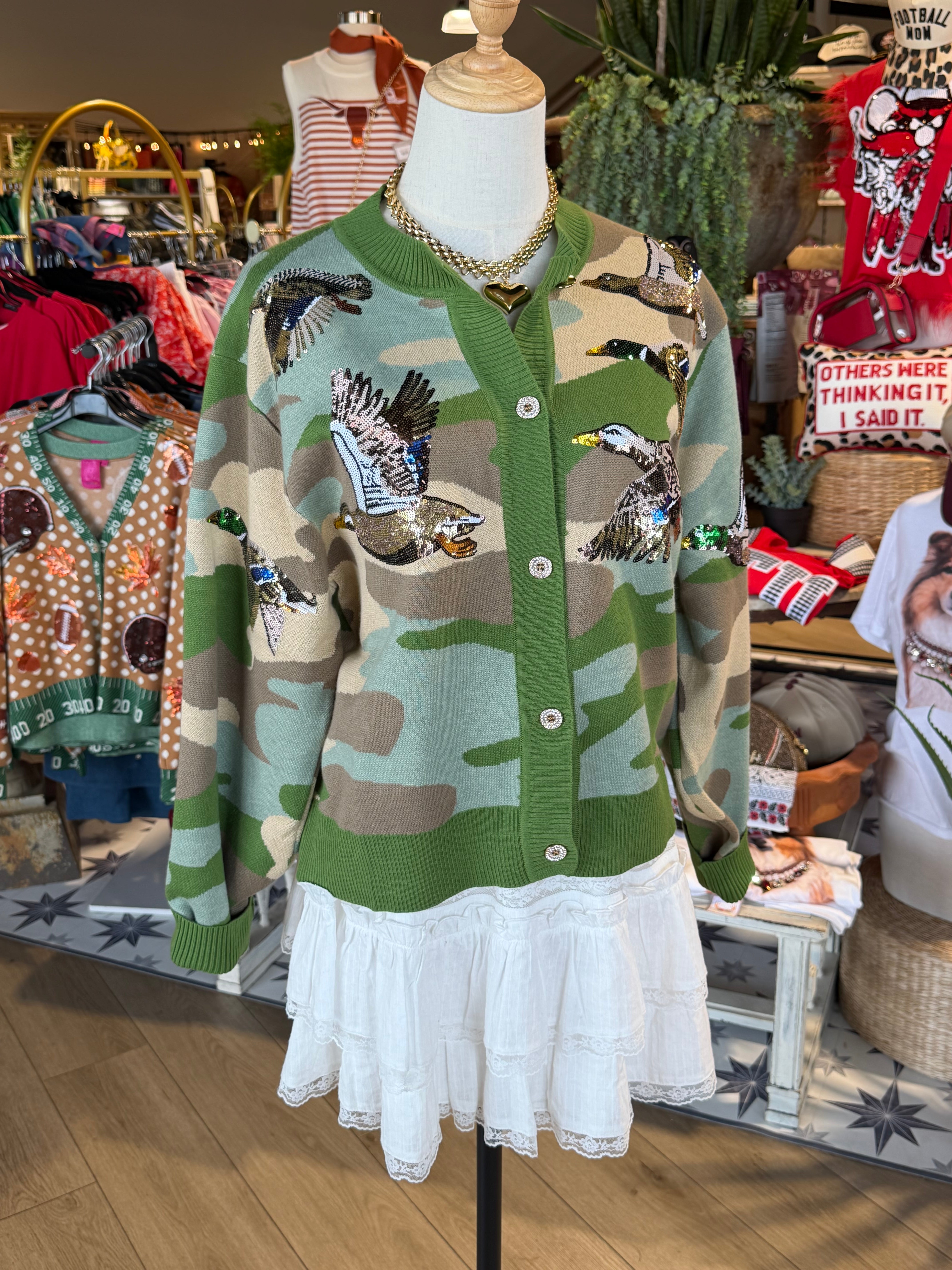 Camo Ducks Flying