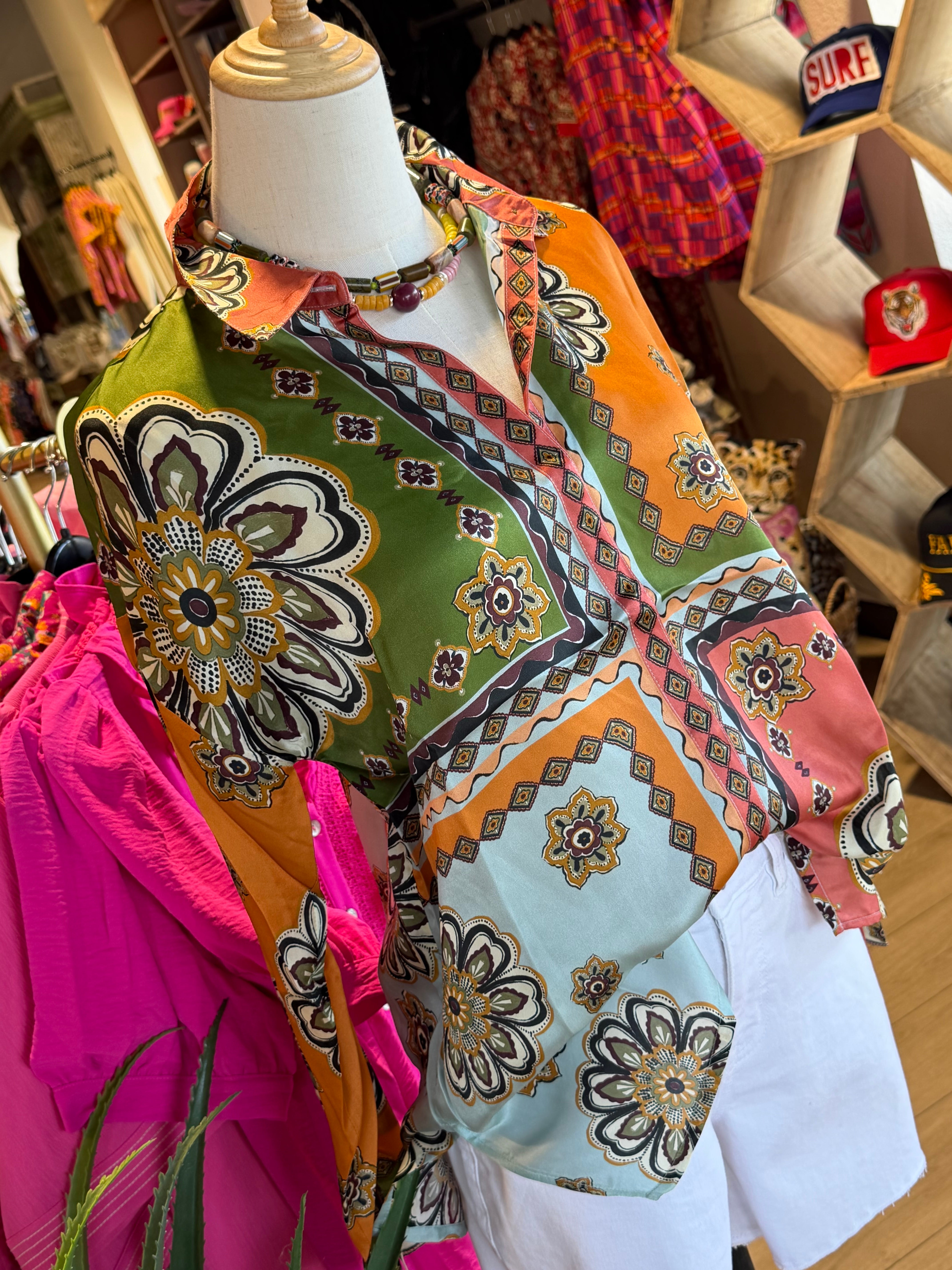 Kesia Button Up