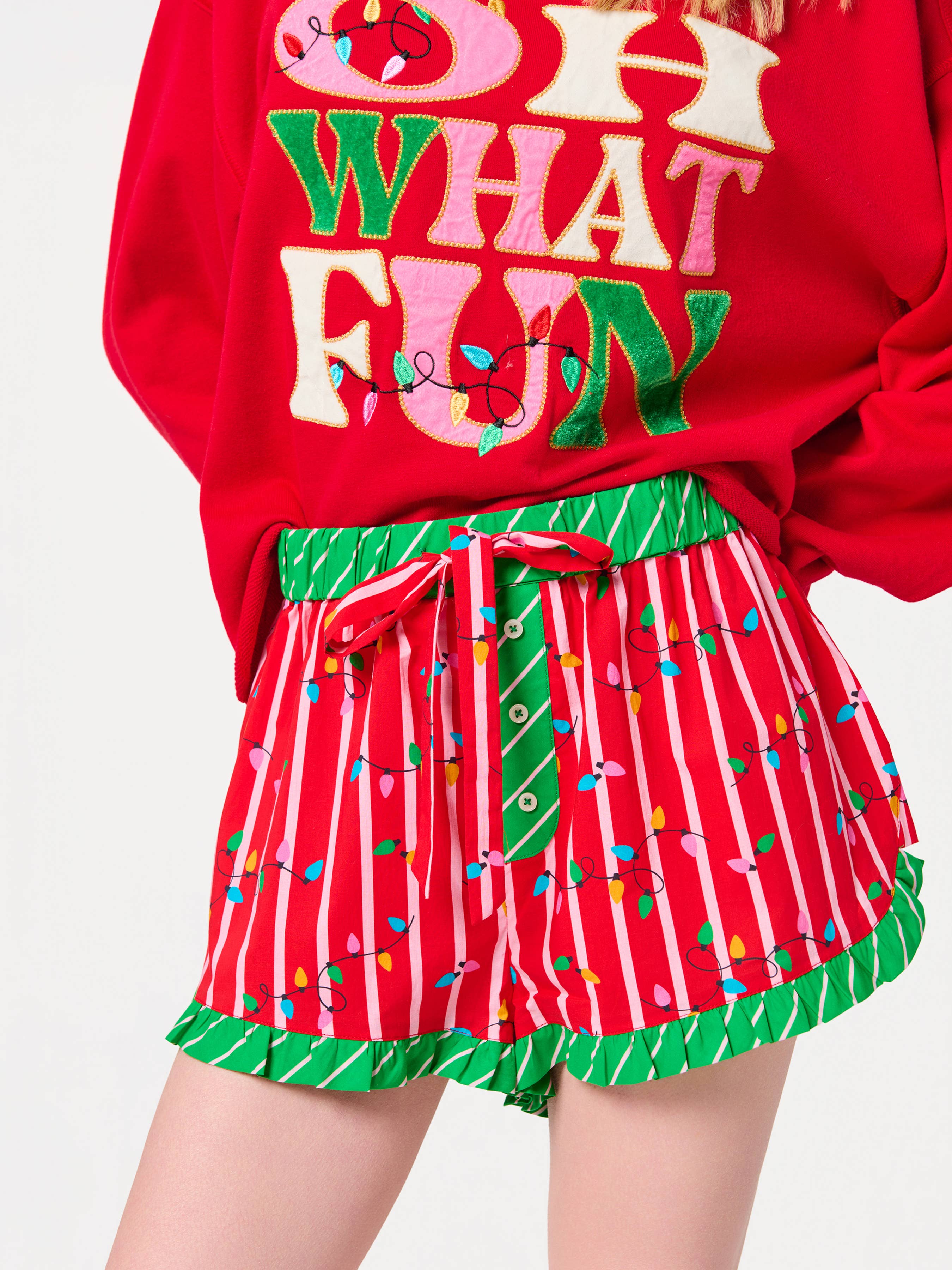 OH WHAT FUN" SWEATSHIRTS
