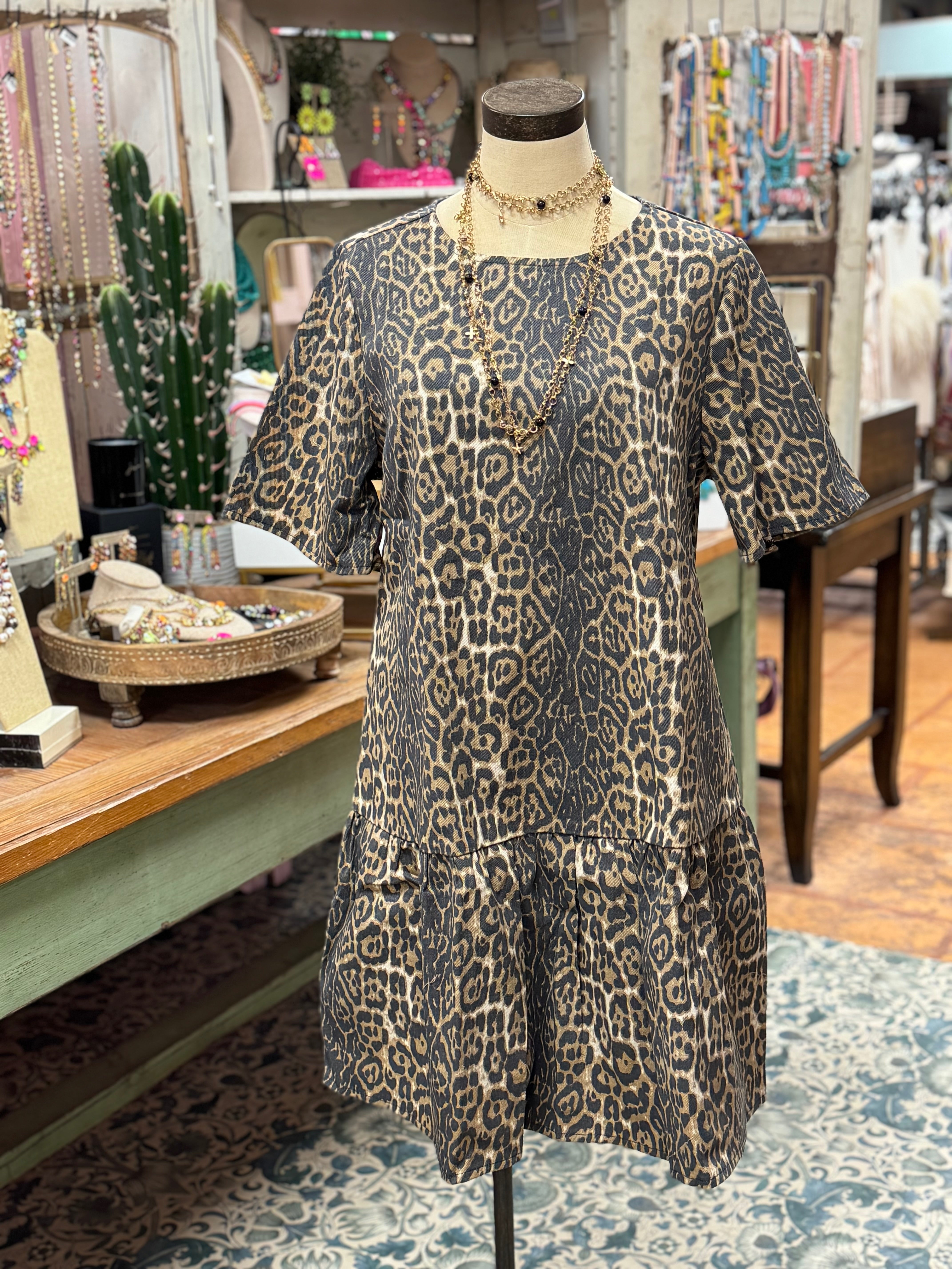 Leopard Girl Dress