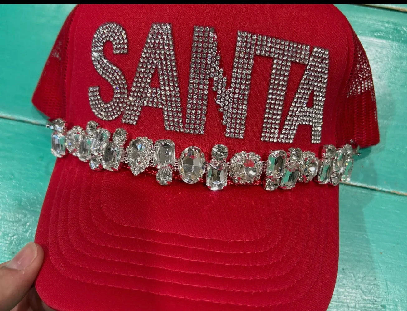 Rhinestone Santa***