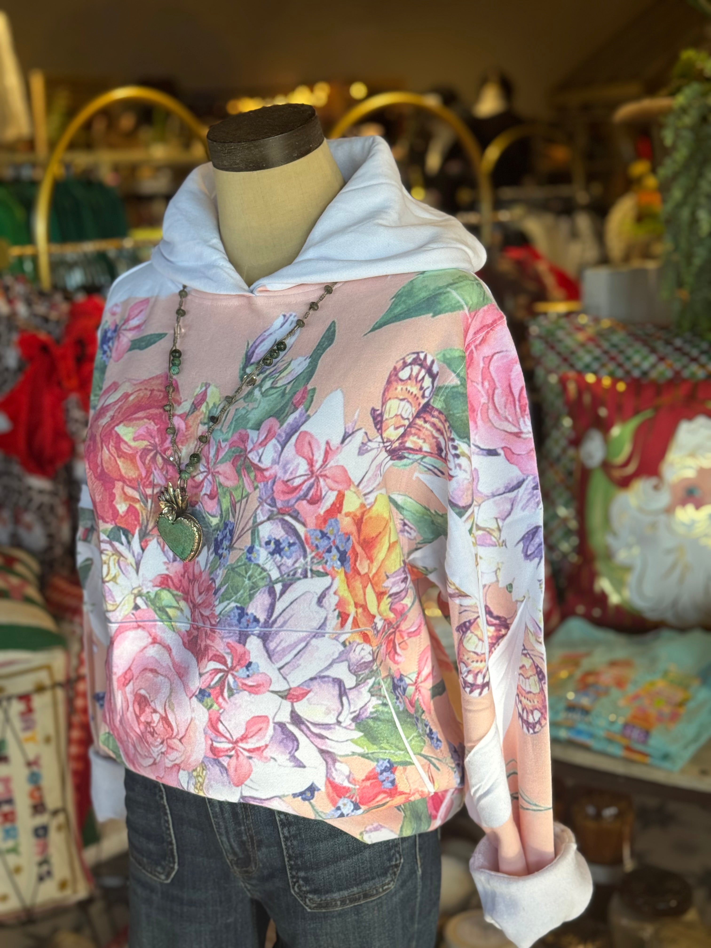 Gloria Floral Hoodie