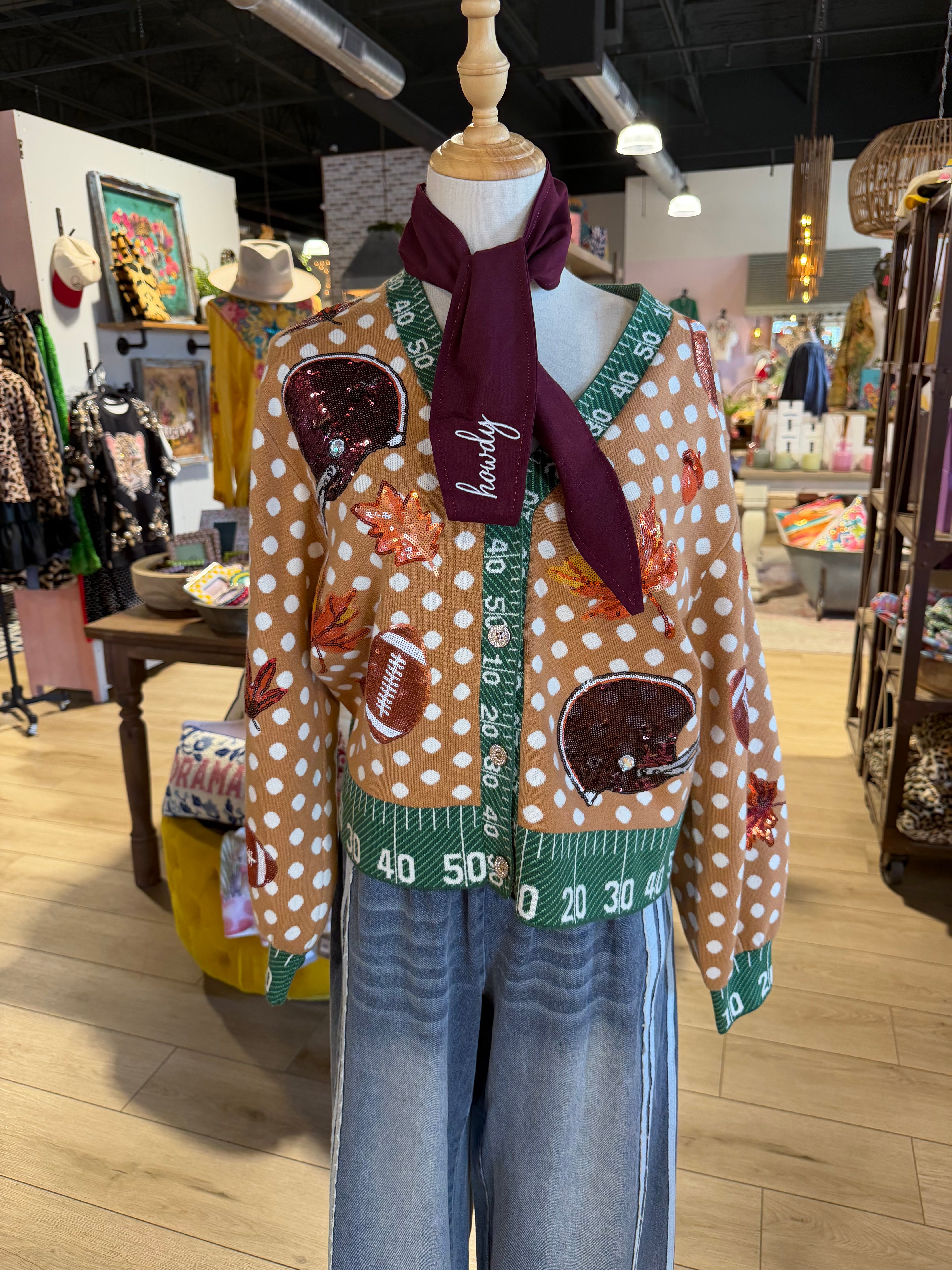 Polka Dot Football