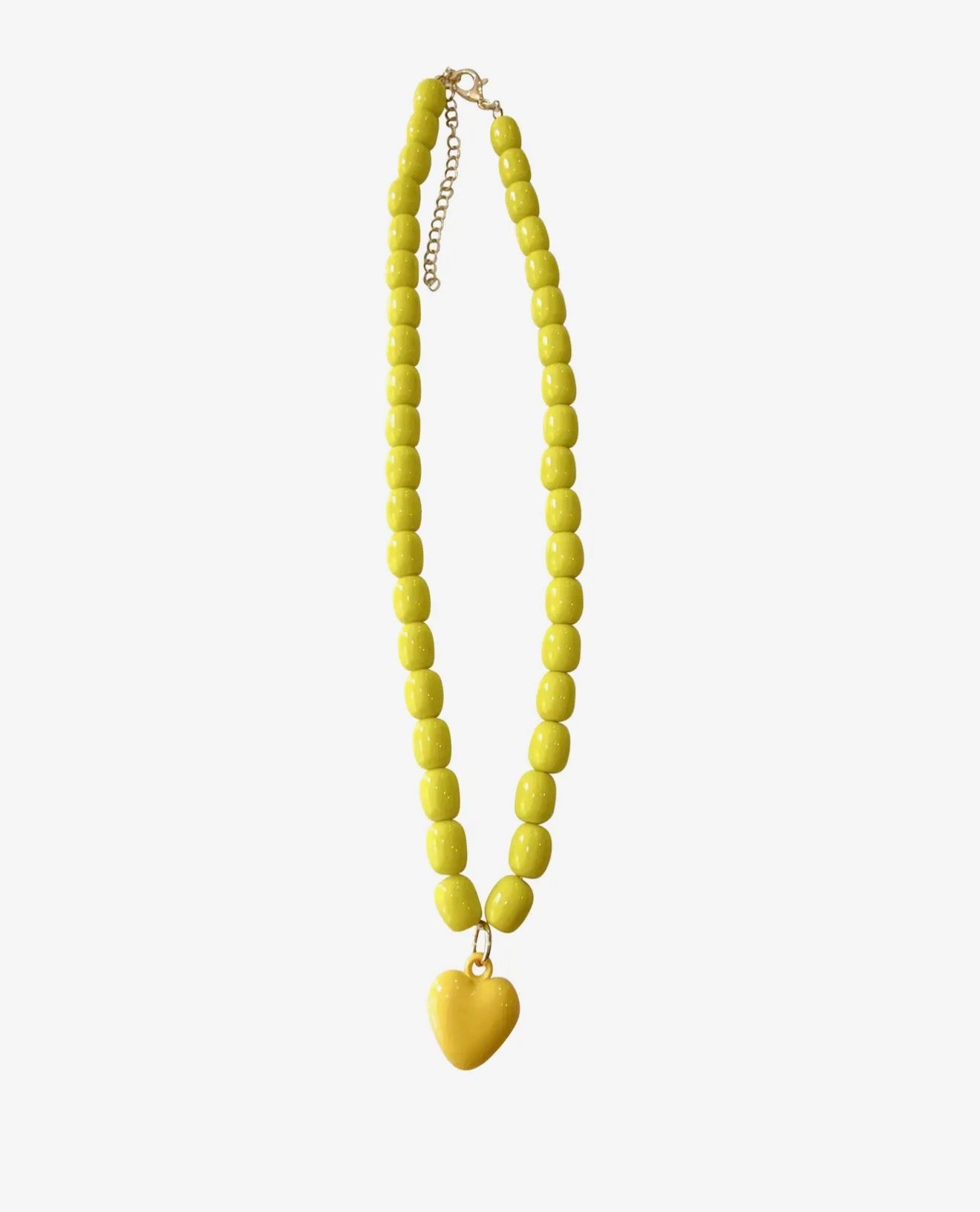 Tyler Beaded Heart Necklace- Assorted