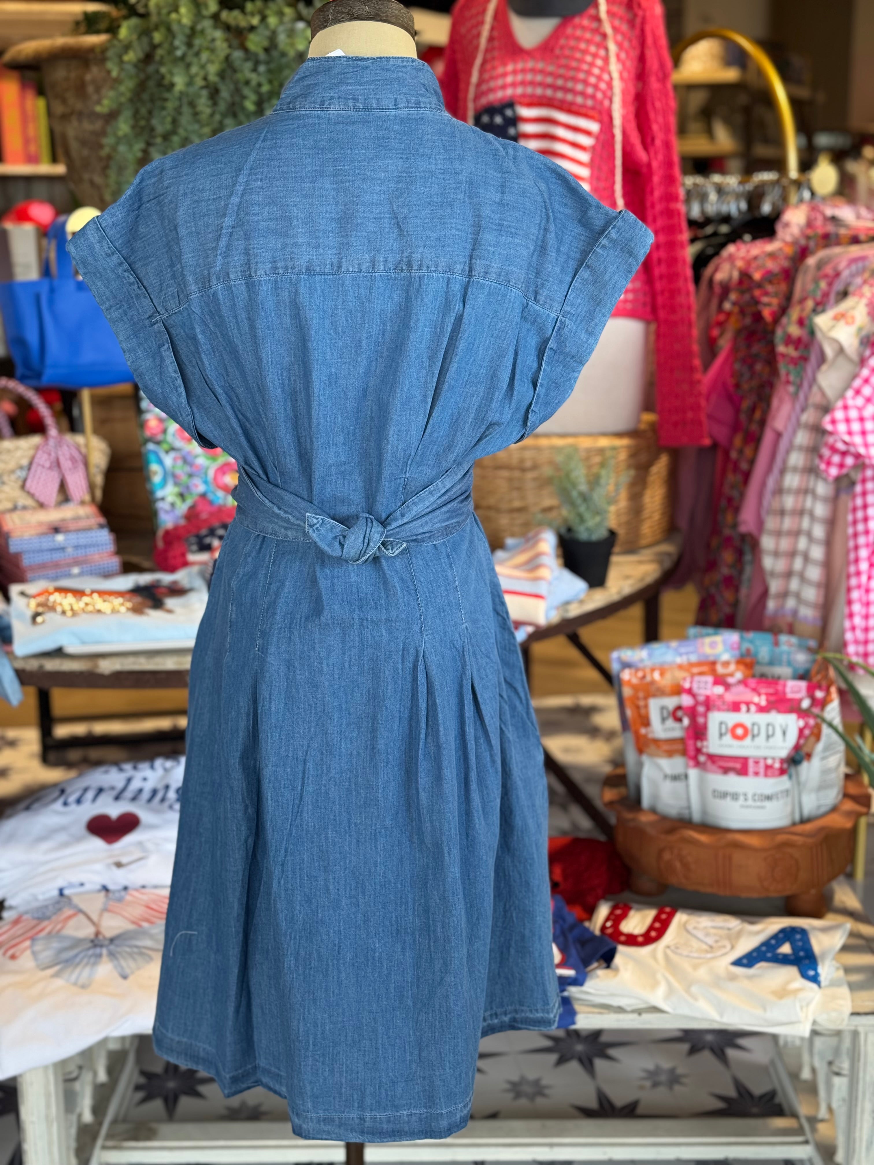 Gretchen Denim Dress